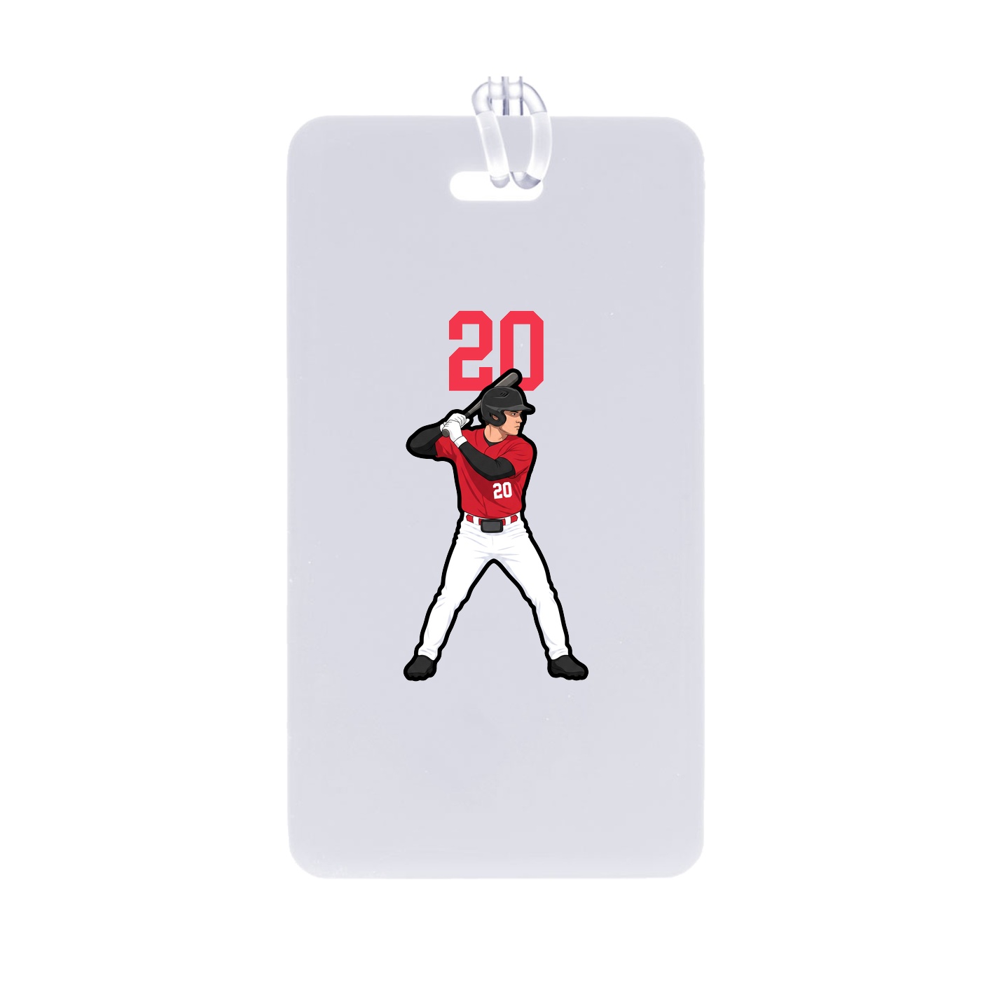 Bag Tag — Number Top in Classic