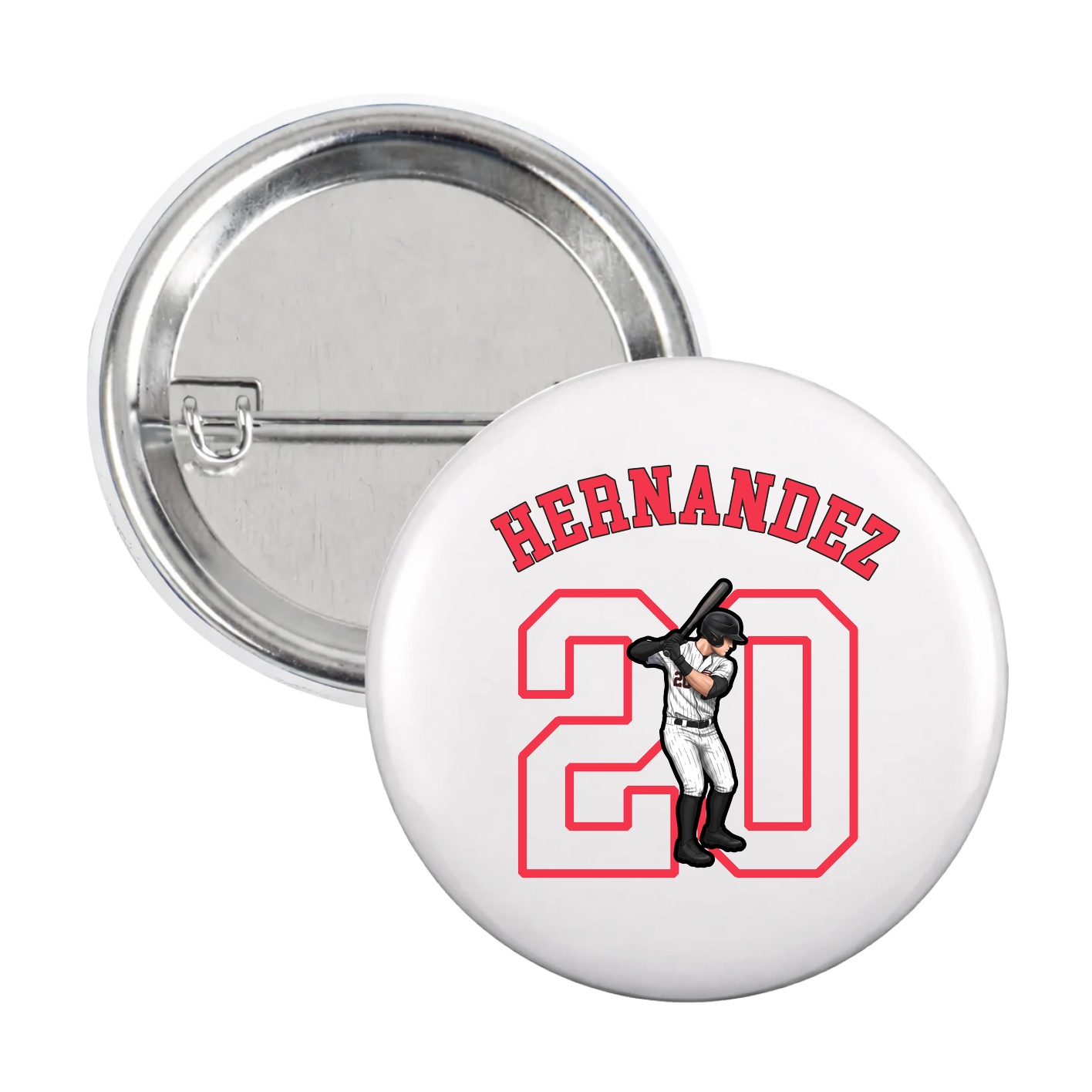 Game Day Button — Shirsey Arch in White