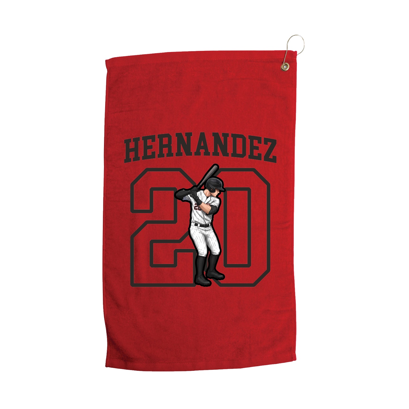 Golf Towel — Shirsey in Red