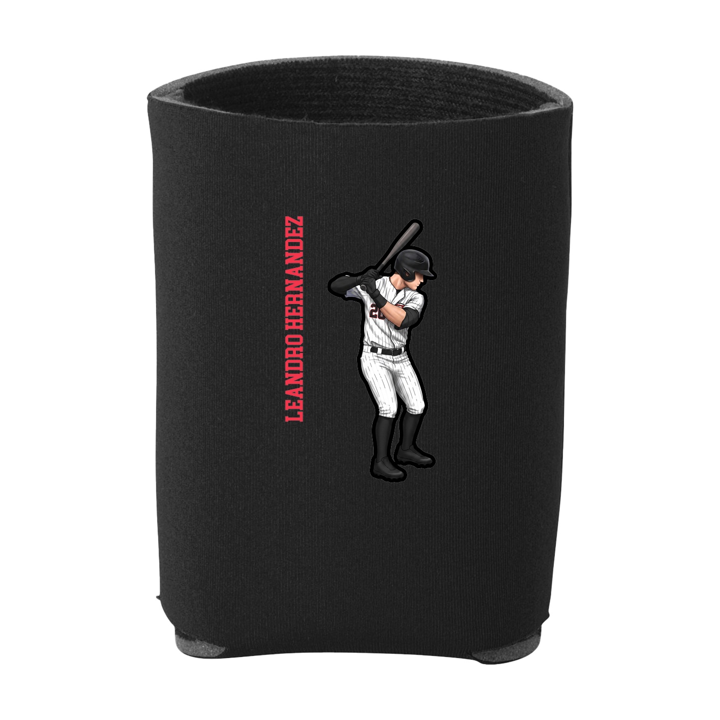Can Holder — Name Vertical in Black