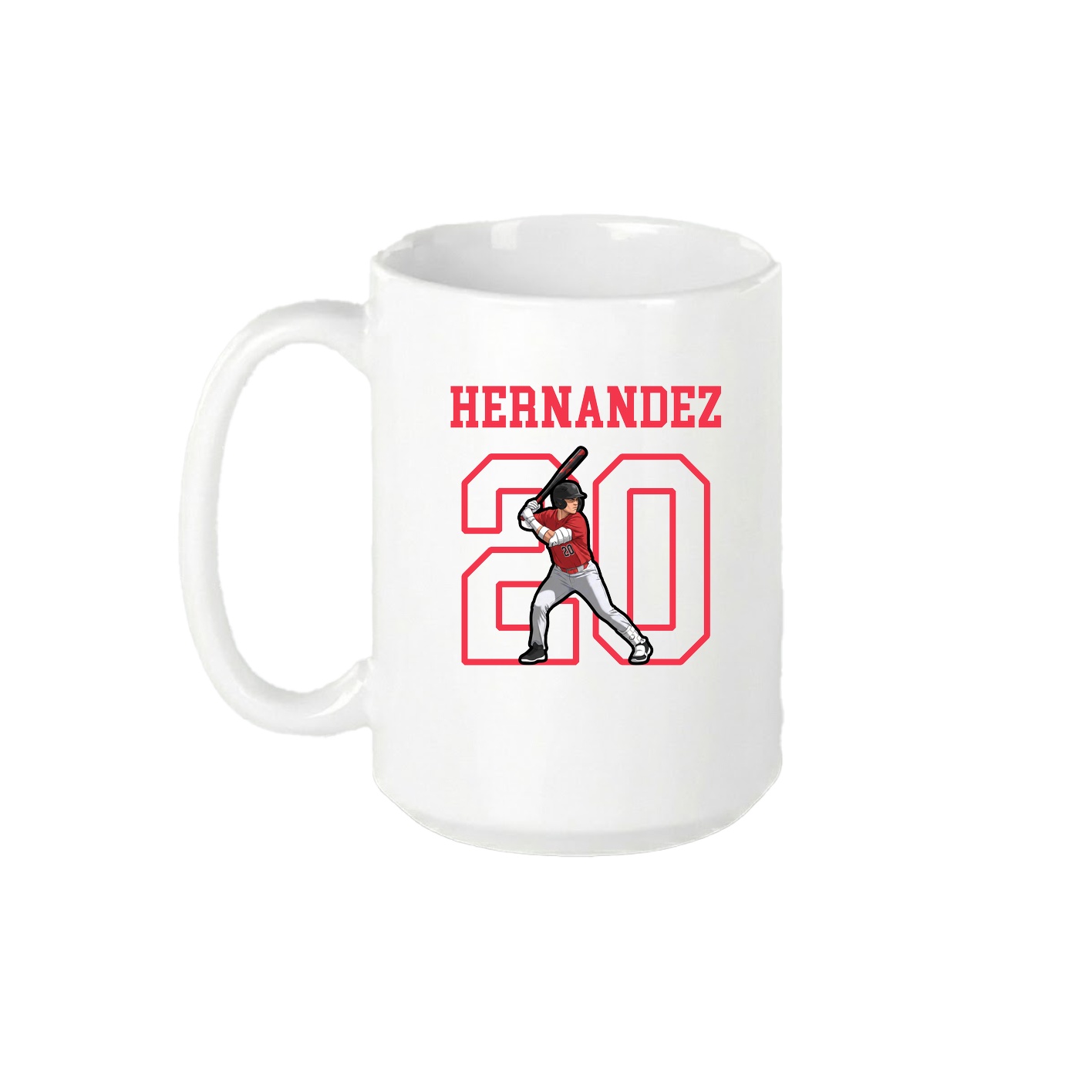 15oz Coffee Mug — Shirsey in White