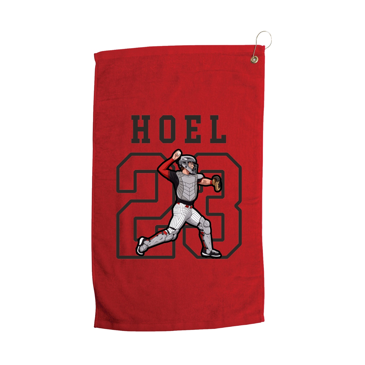 Golf Towel — Shirsey in Red