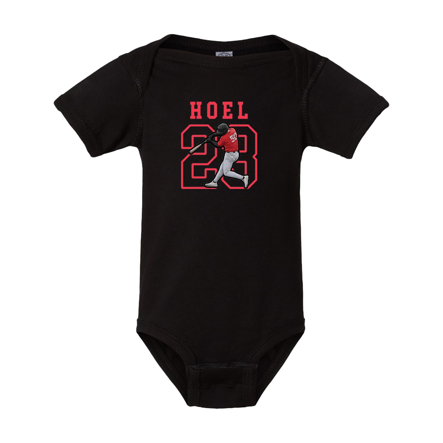 Baby Onesie — Shirsey in Black