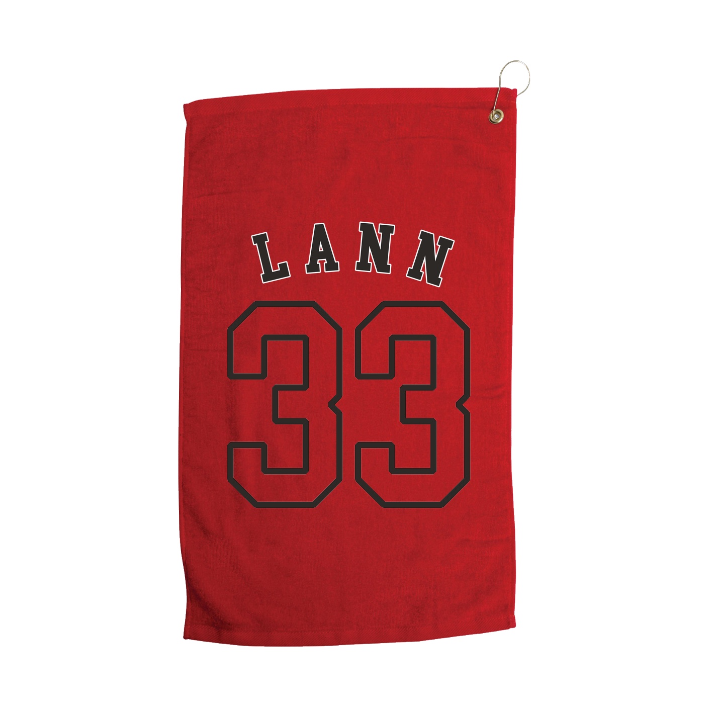 Golf Towel — Shirsey Arch in Red