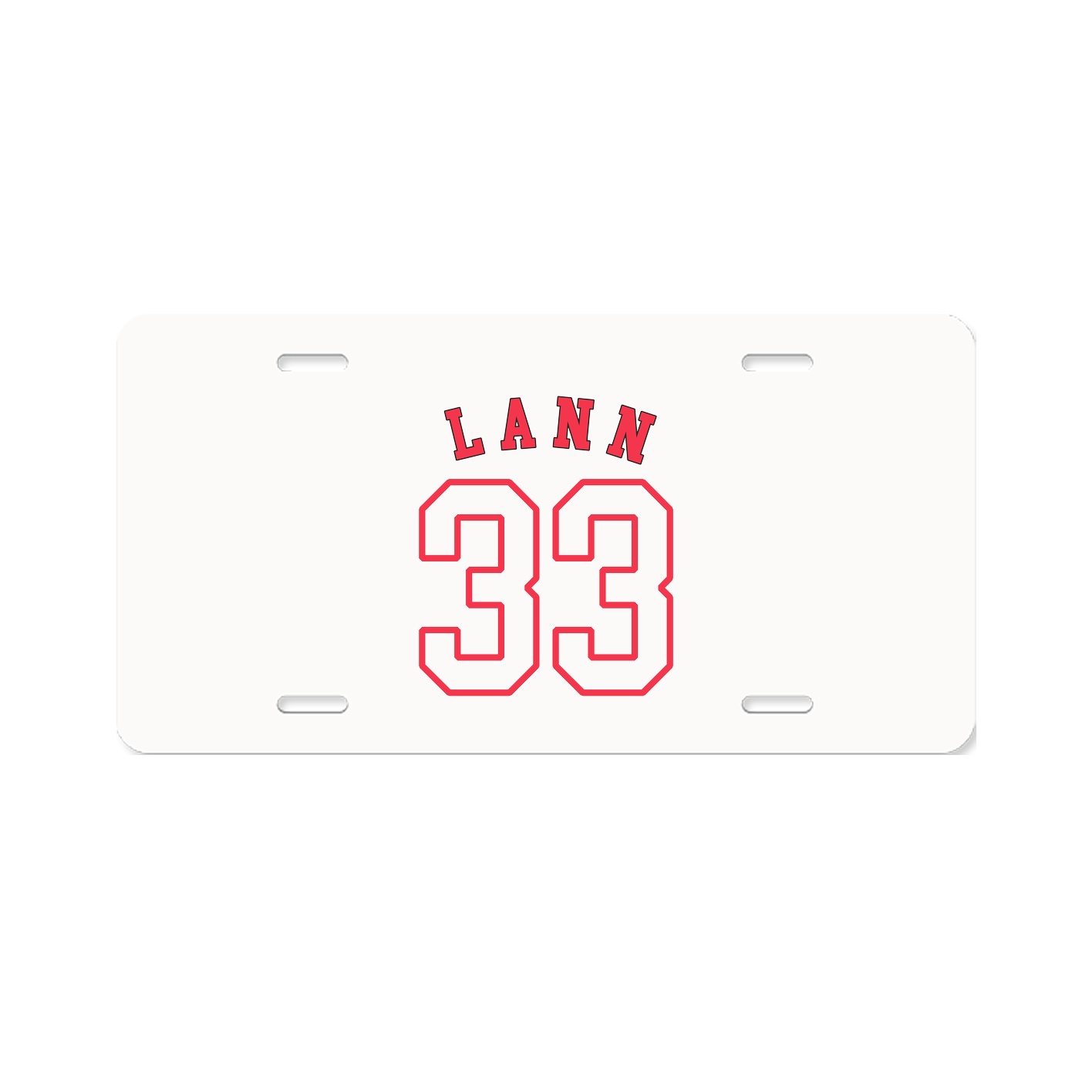License Plate — Shirsey Arch in Classic