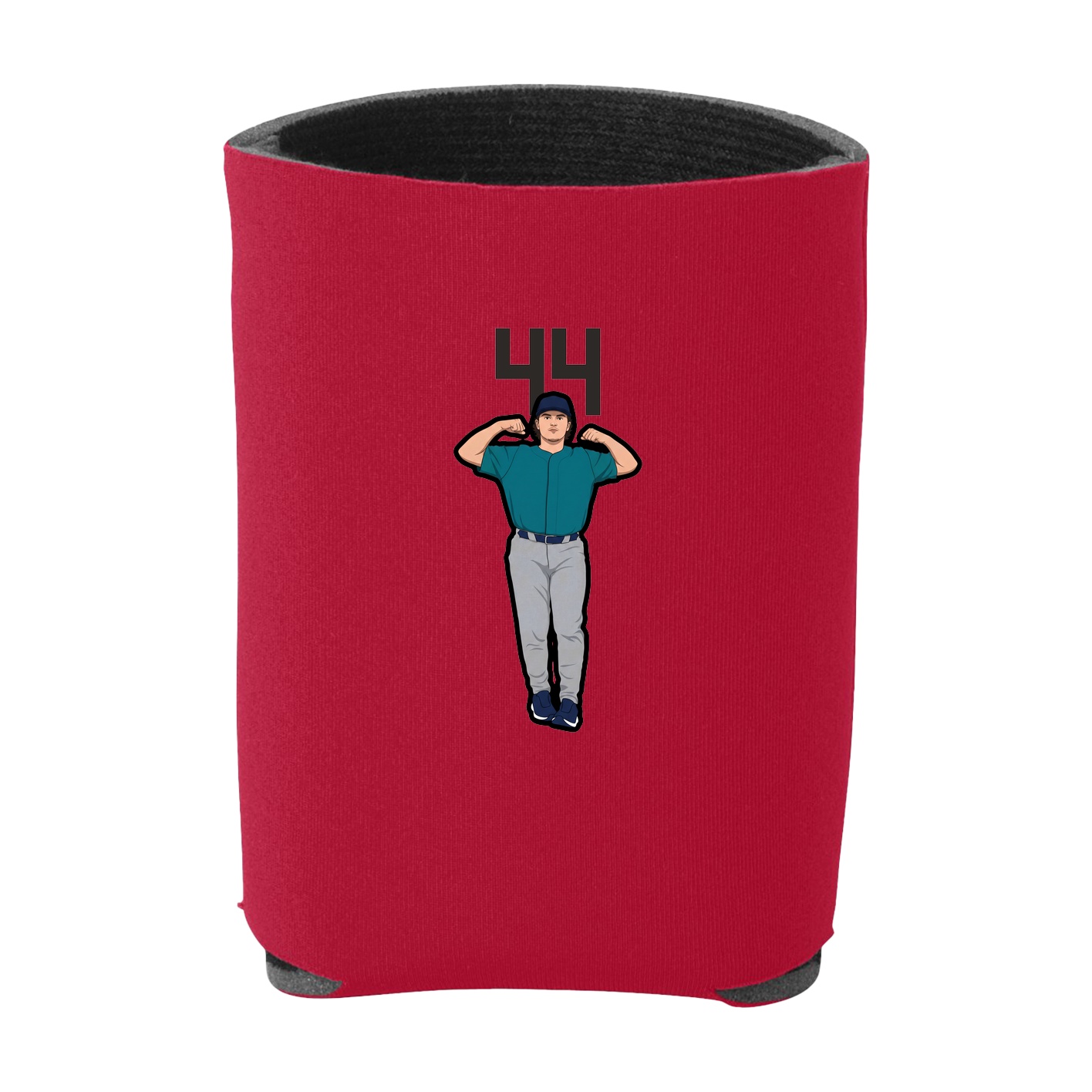 Can Holder — Number Top in Red