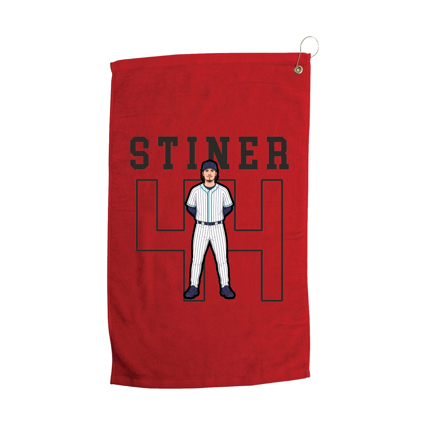 Golf Towel — Shirsey in Red
