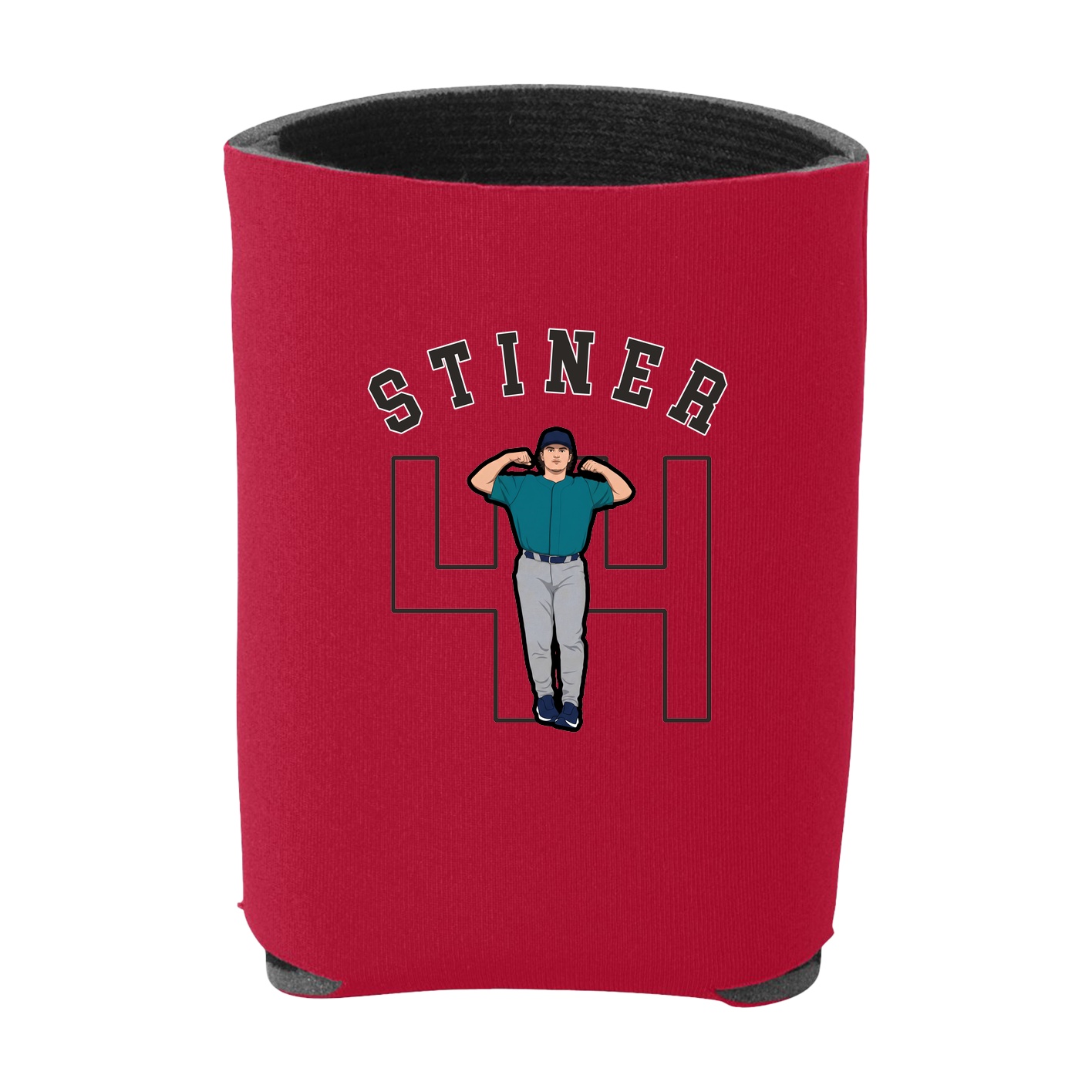Can Holder — Shirsey Arch in Red