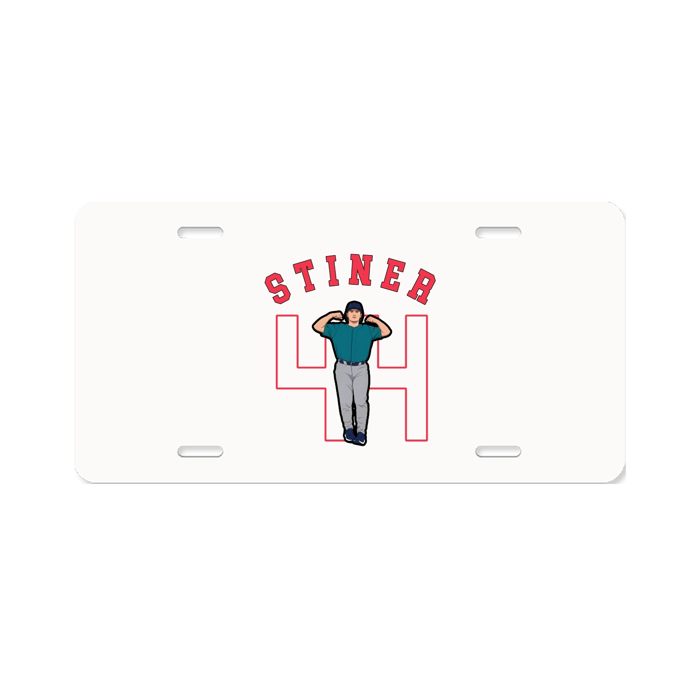 License Plate — Shirsey Arch in Classic