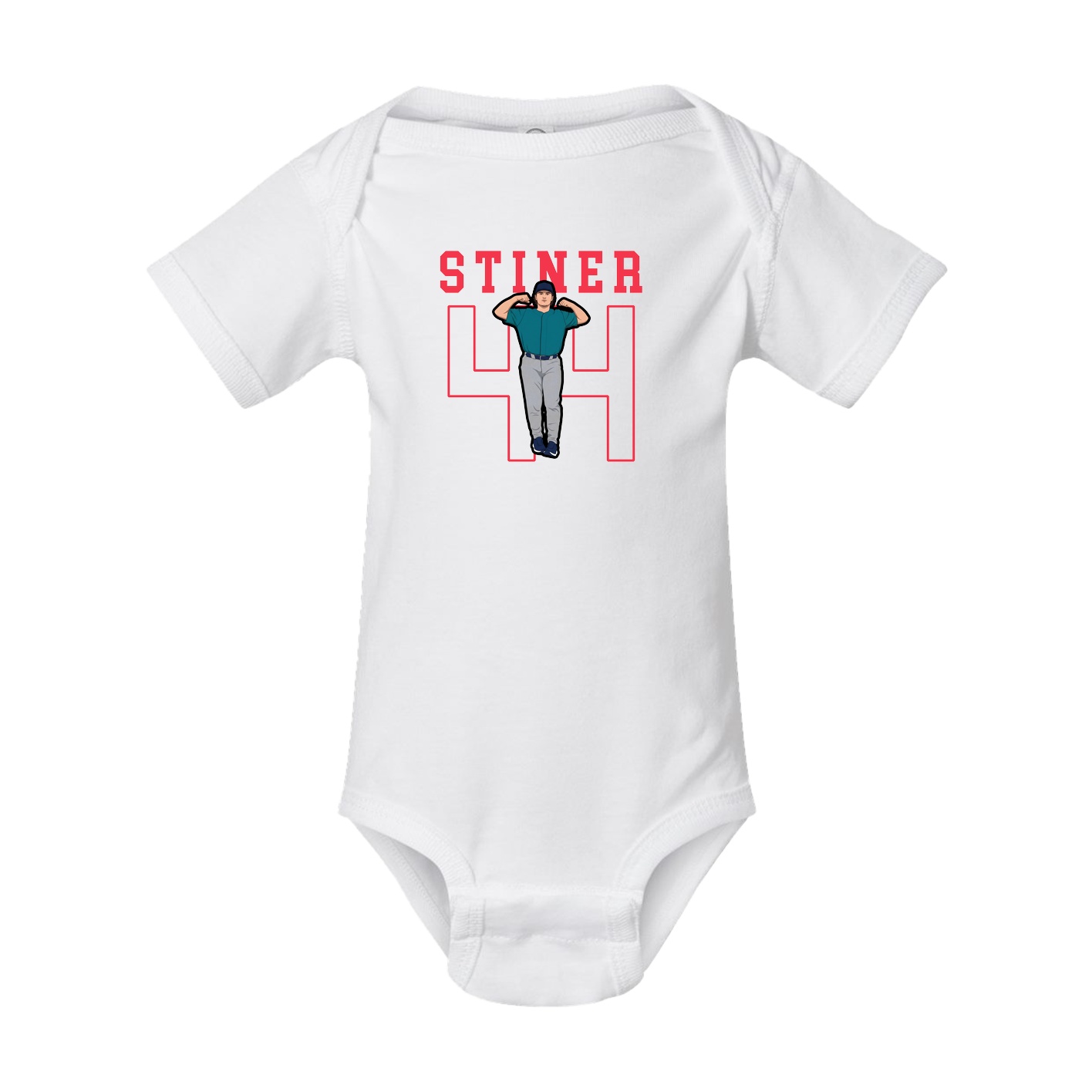 Baby Onesie — Shirsey in White