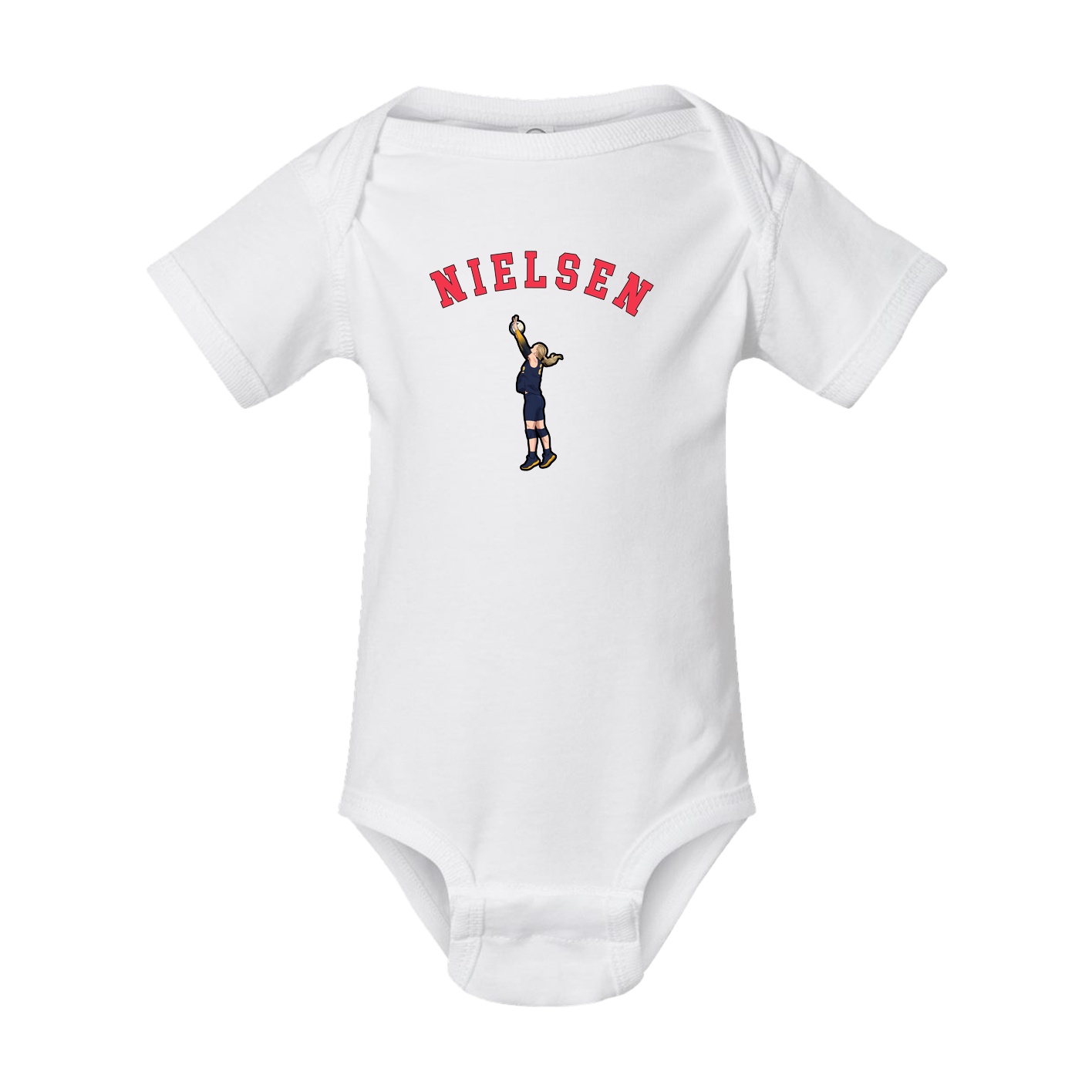 Baby Onesie — Shirsey Arch in White