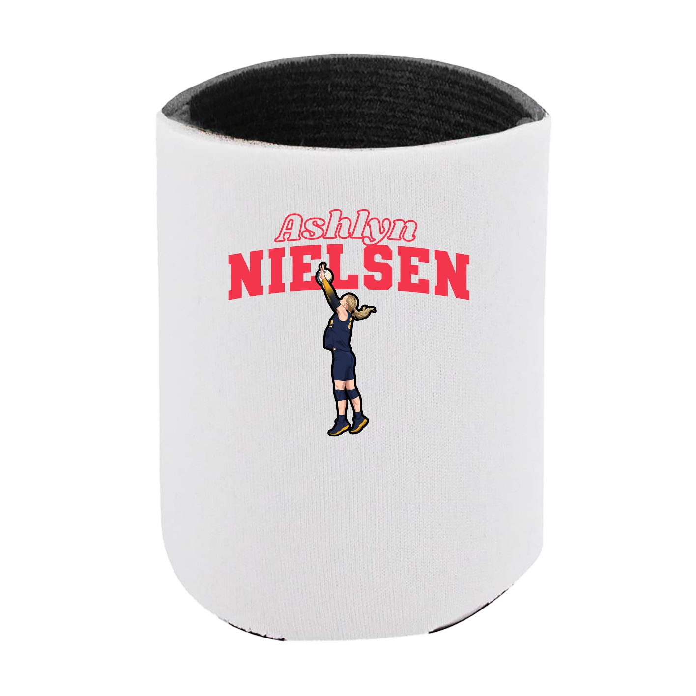 Can Holder — Name Arch in White
