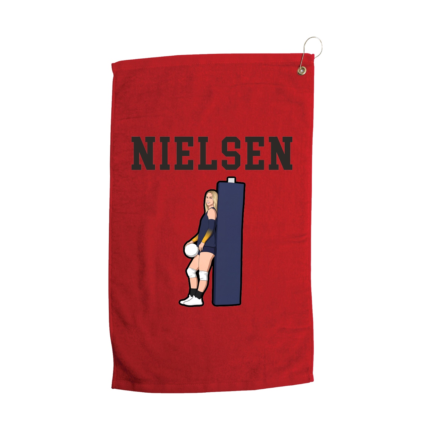 Golf Towel — Shirsey in Red
