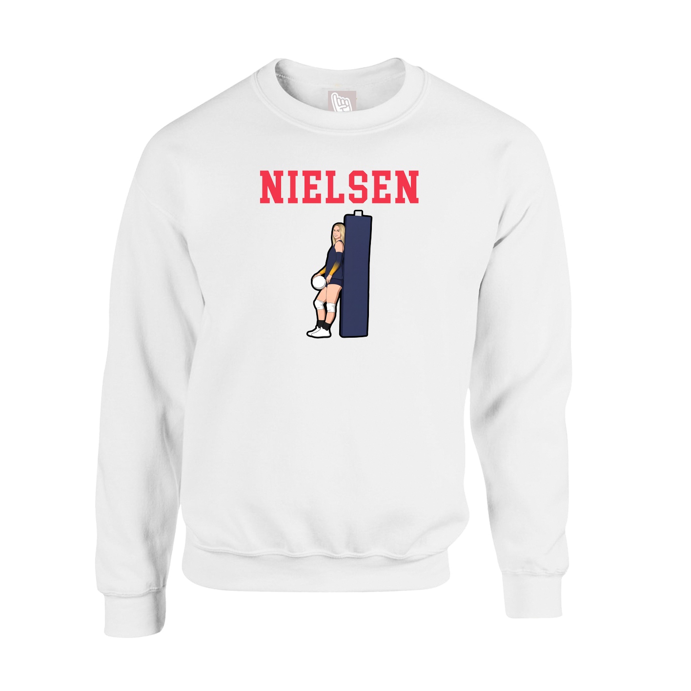 Fleece Crew — Shirsey in White