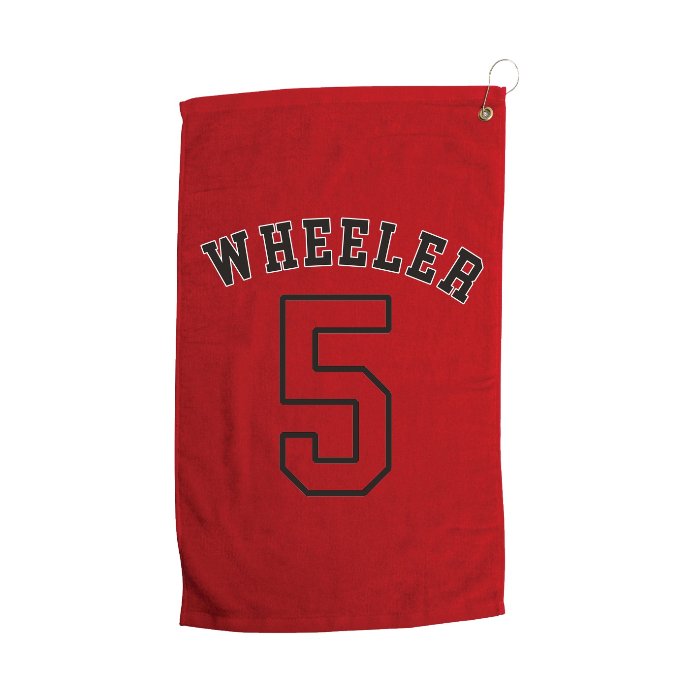 Golf Towel — Shirsey Arch in Red