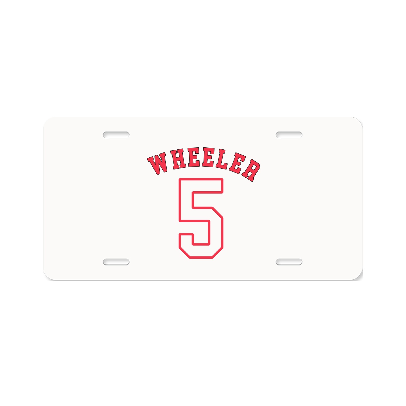 License Plate — Shirsey Arch in Classic