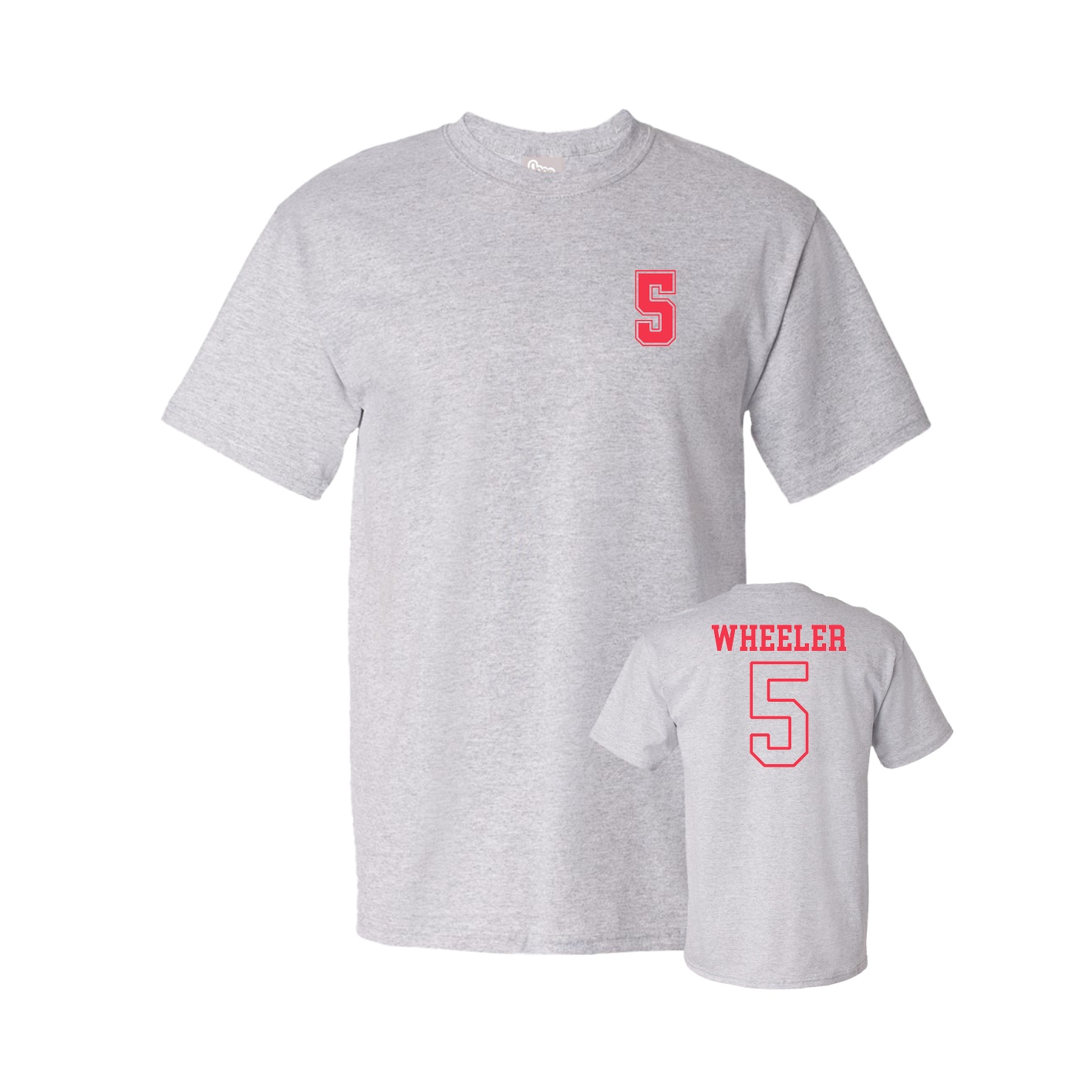 Tee — Chest Back in Grey