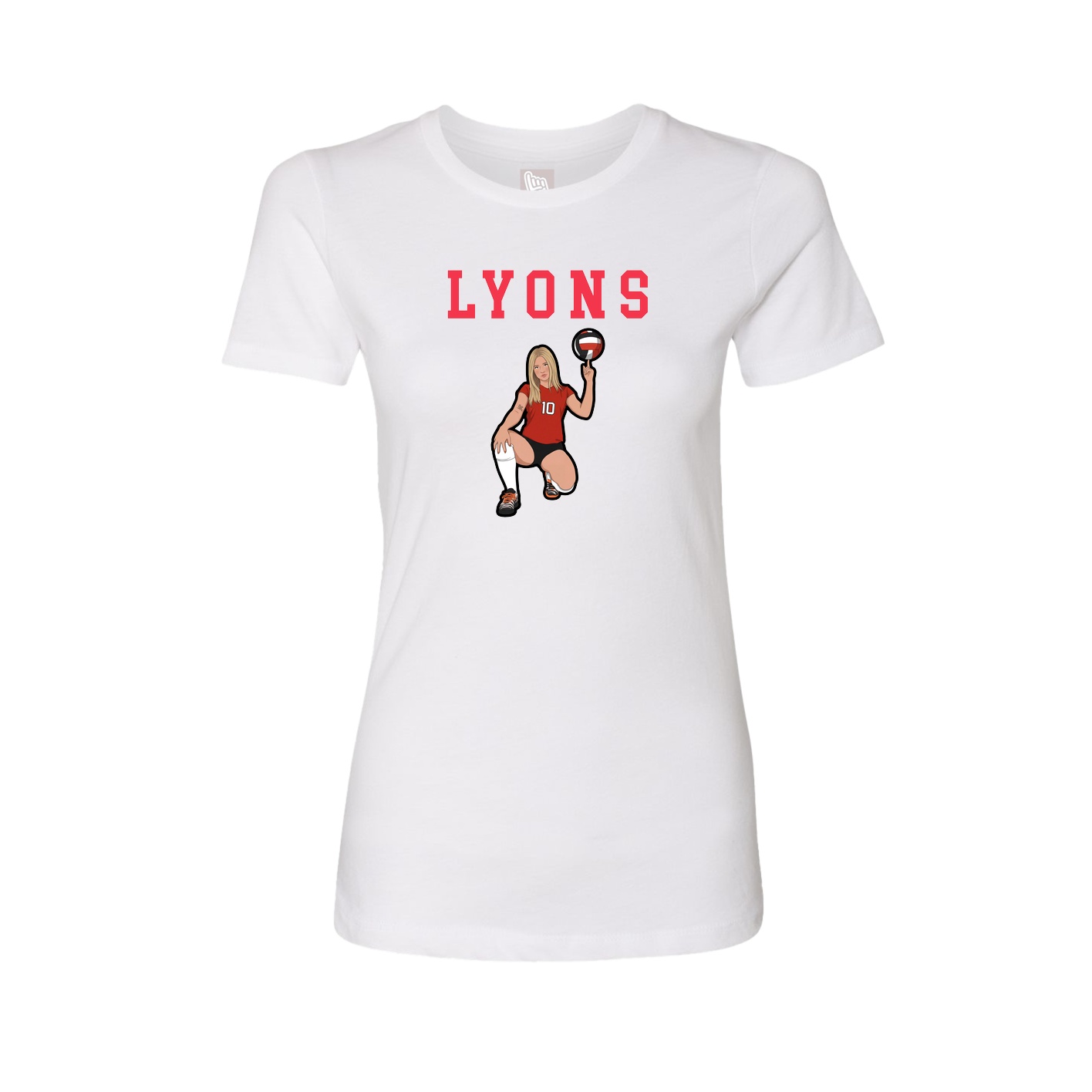 Fitted Women's Tee — Shirsey in White
