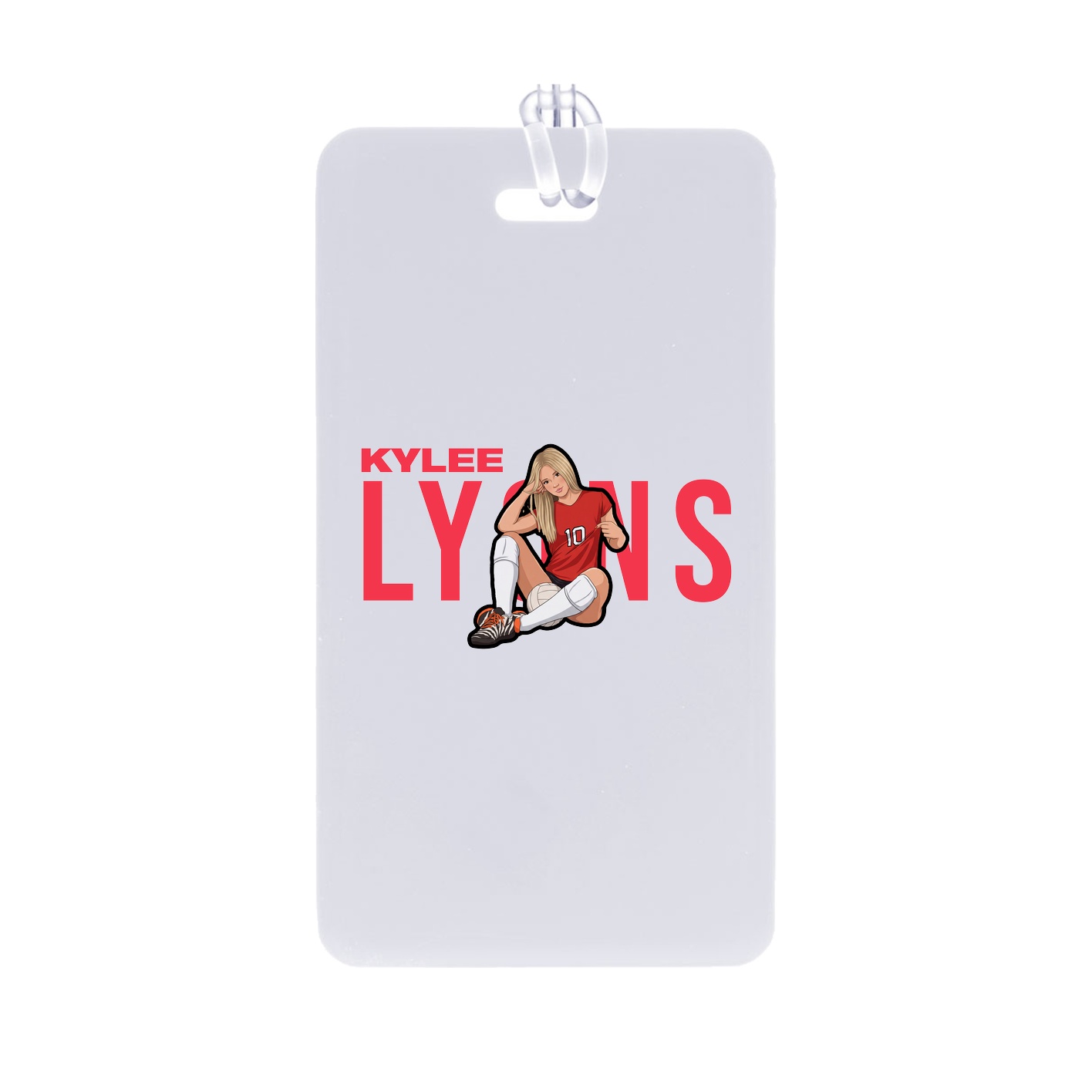 Bag Tag — Player Name in Classic