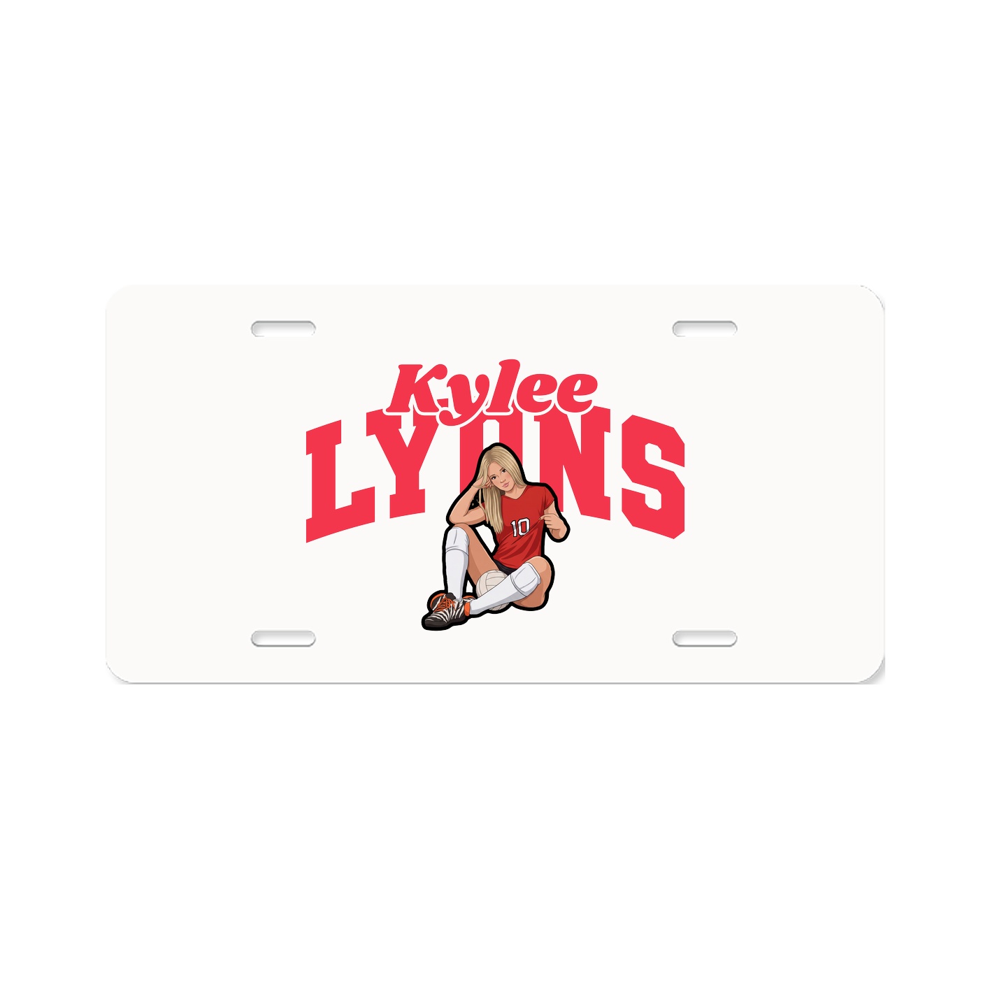 License Plate — Signature Arch in Classic