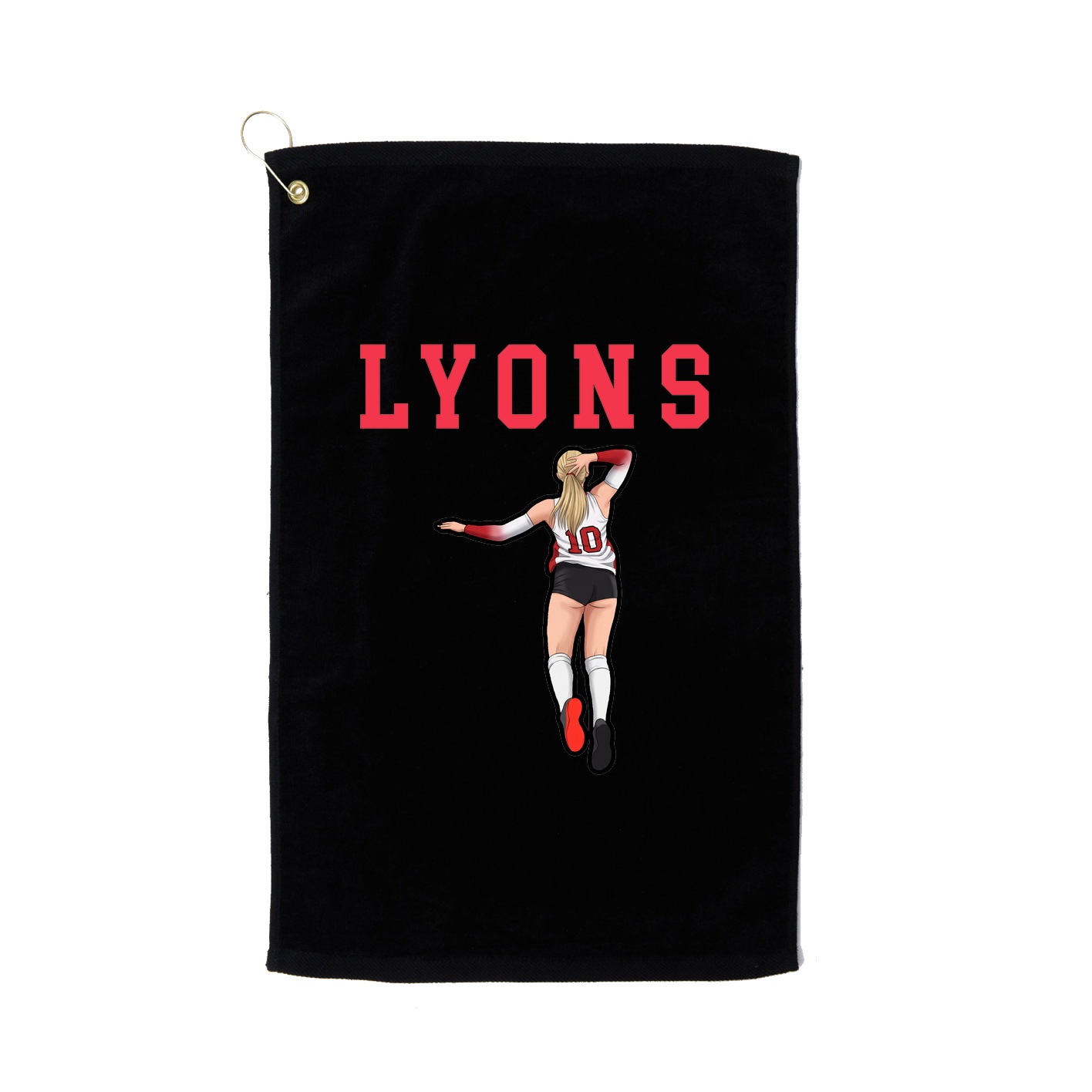 Golf Towel — Shirsey in Black
