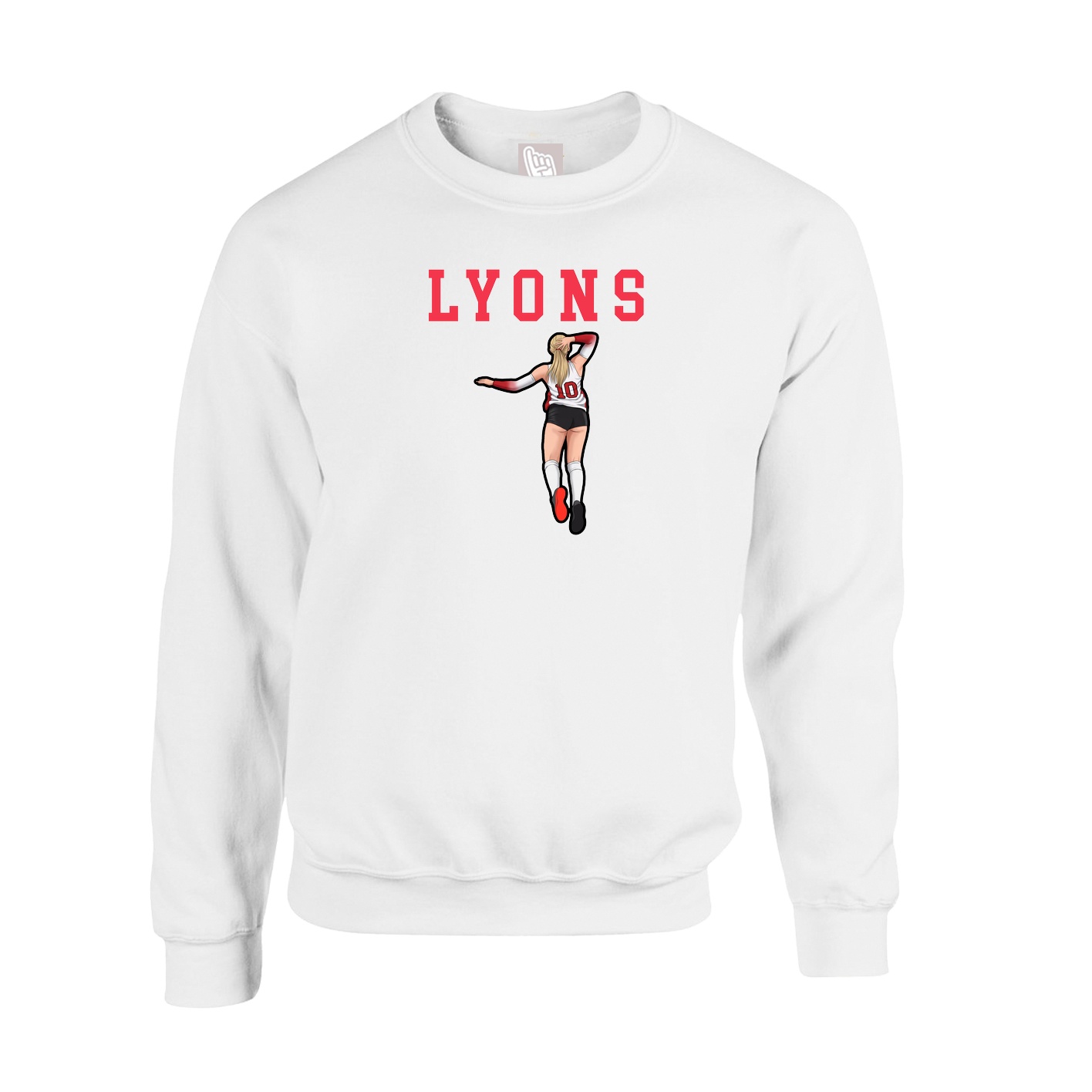 Fleece Crew — Shirsey in White
