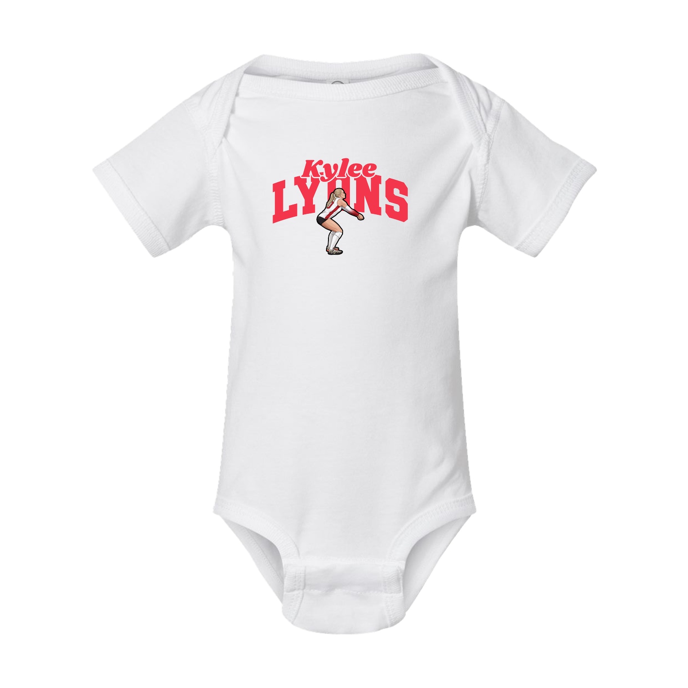Baby Onesie — Signature Arch in White