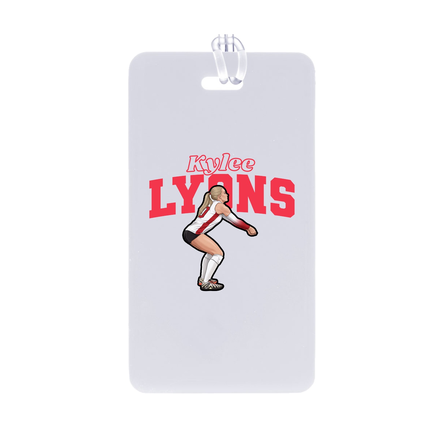 Bag Tag — Name Arch in Classic
