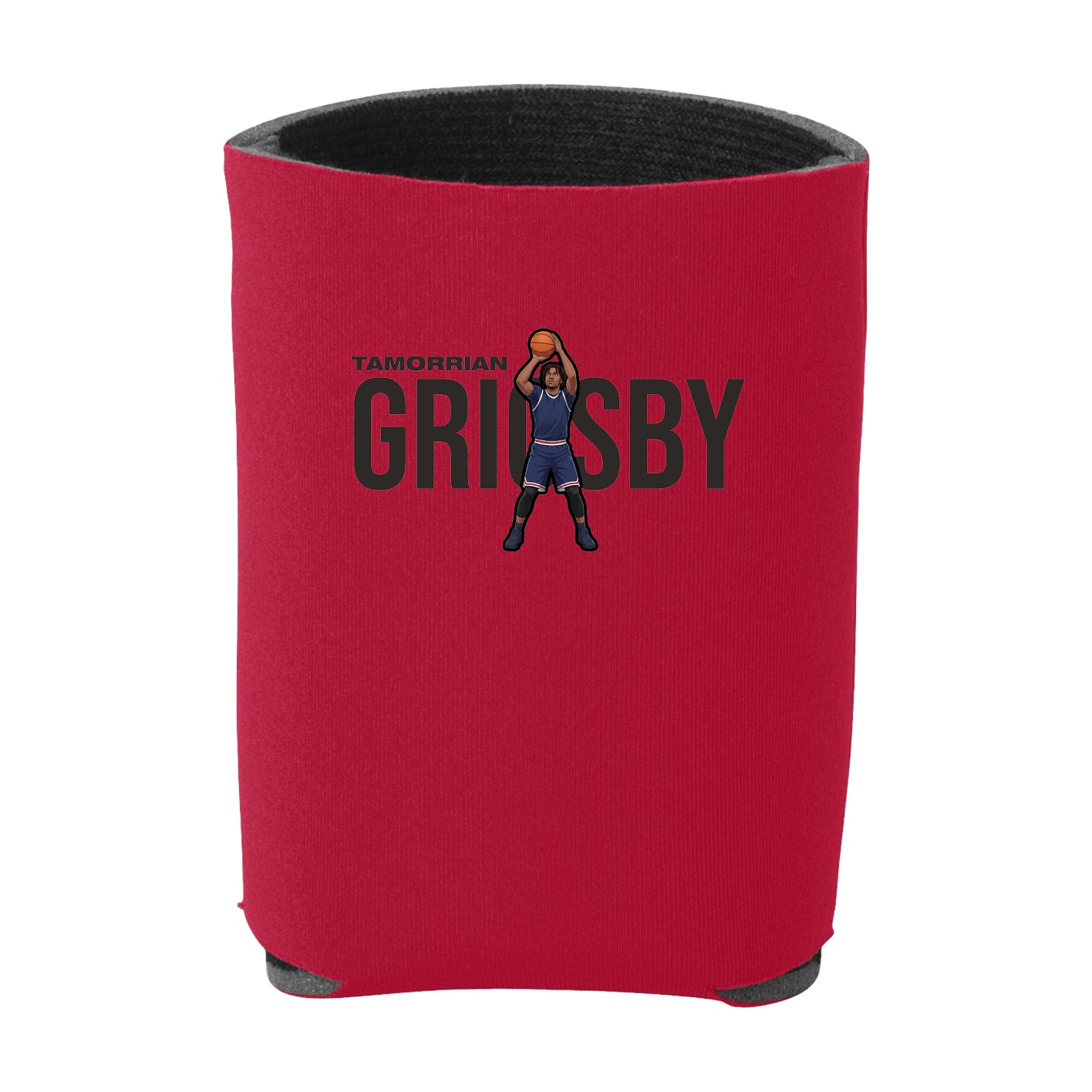 Can Holder — Player Name in Red