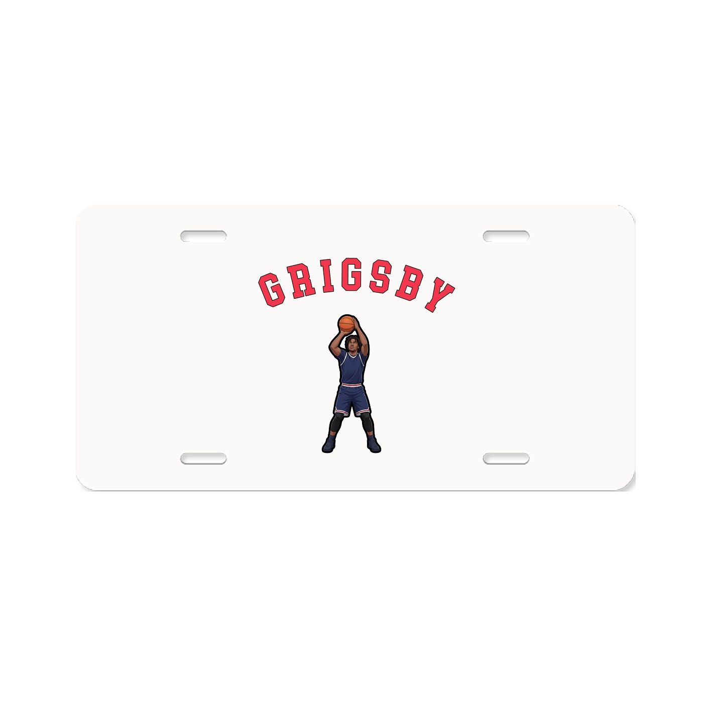 License Plate — Shirsey Arch in Classic