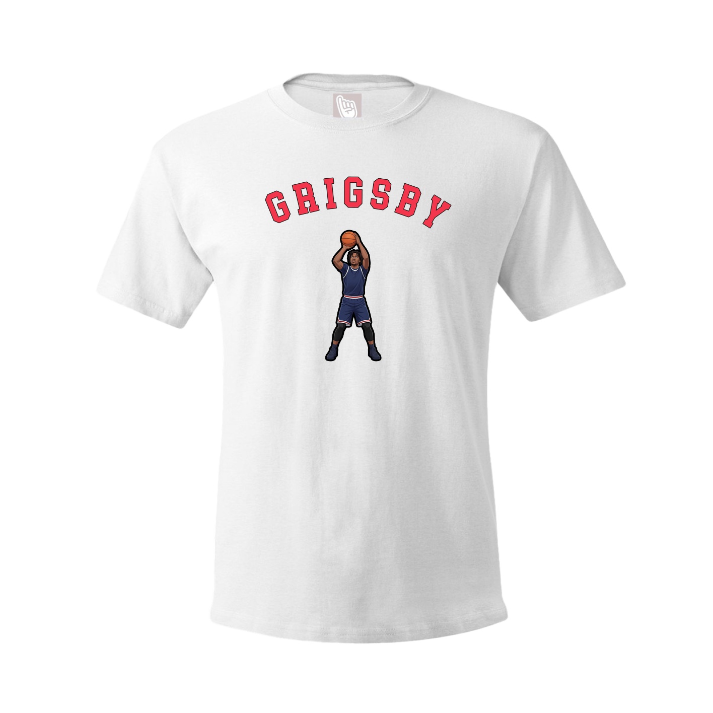 Youth Tee — Shirsey Arch in White