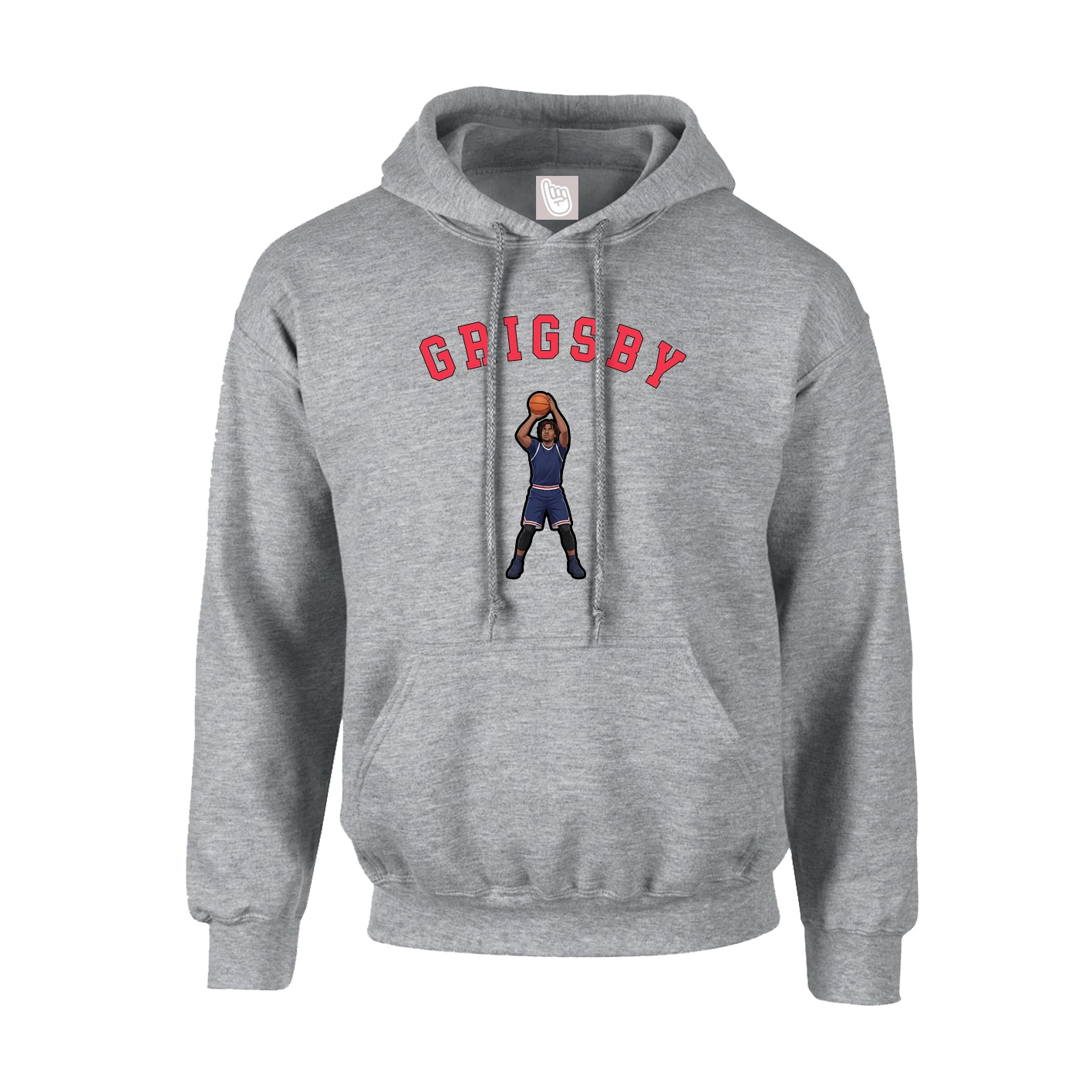 Hoodie — Shirsey Arch in Grey