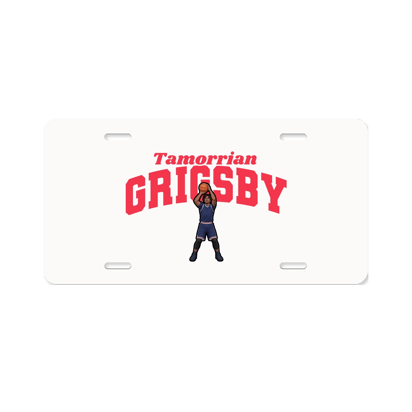 License Plate — Signature Arch in Classic