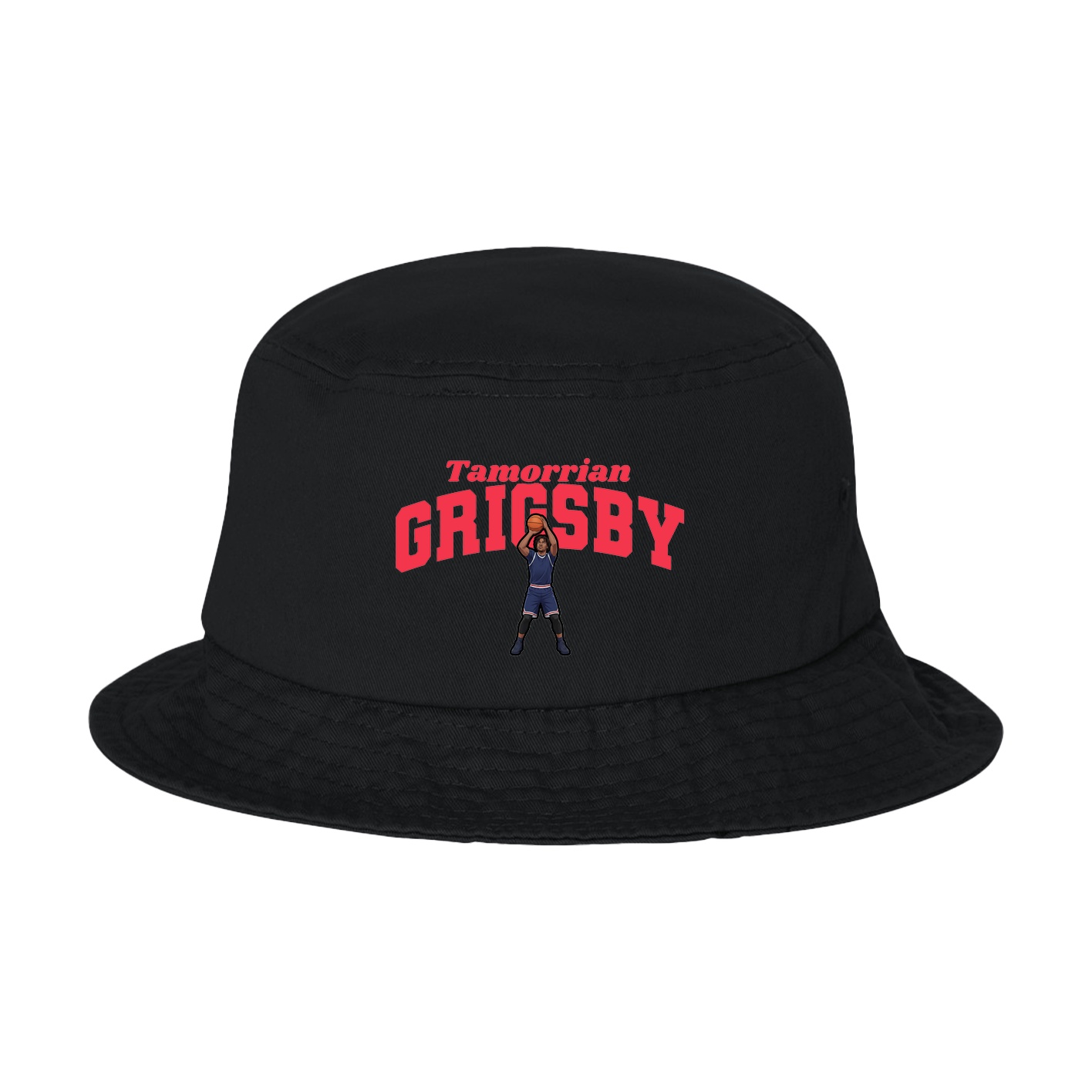 Bucket Cap — Signature Arch in Black