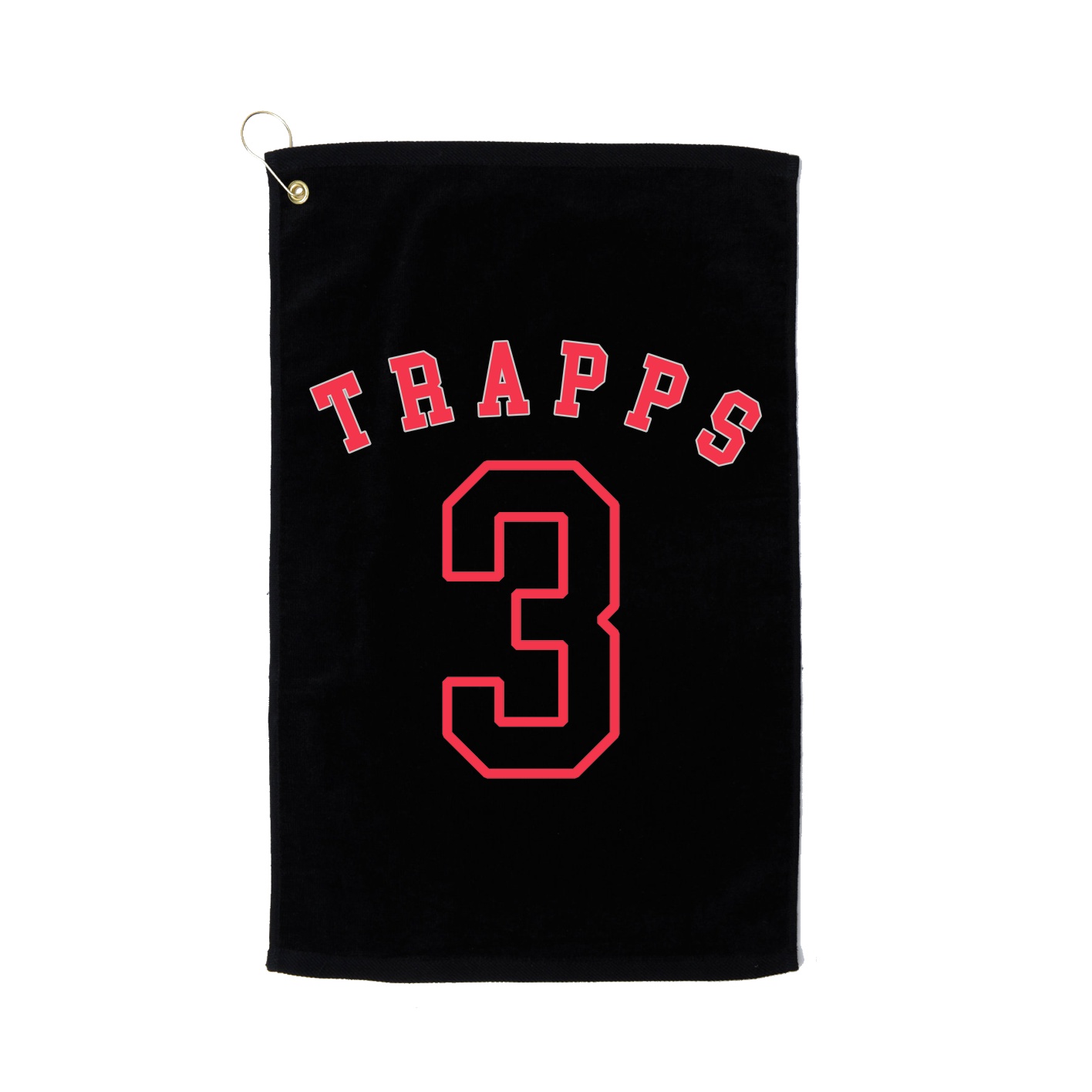 Golf Towel — Shirsey Arch in Black