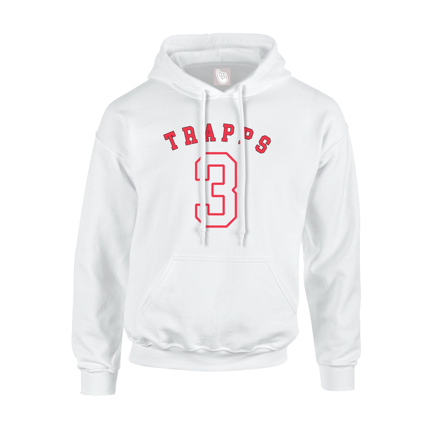 Hoodie — Shirsey Arch in White
