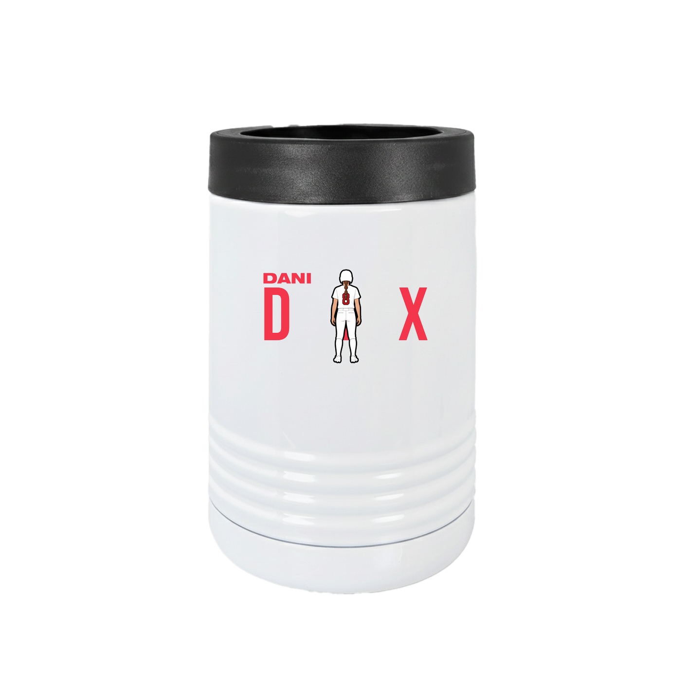 Beverage Holder — Player Name in White