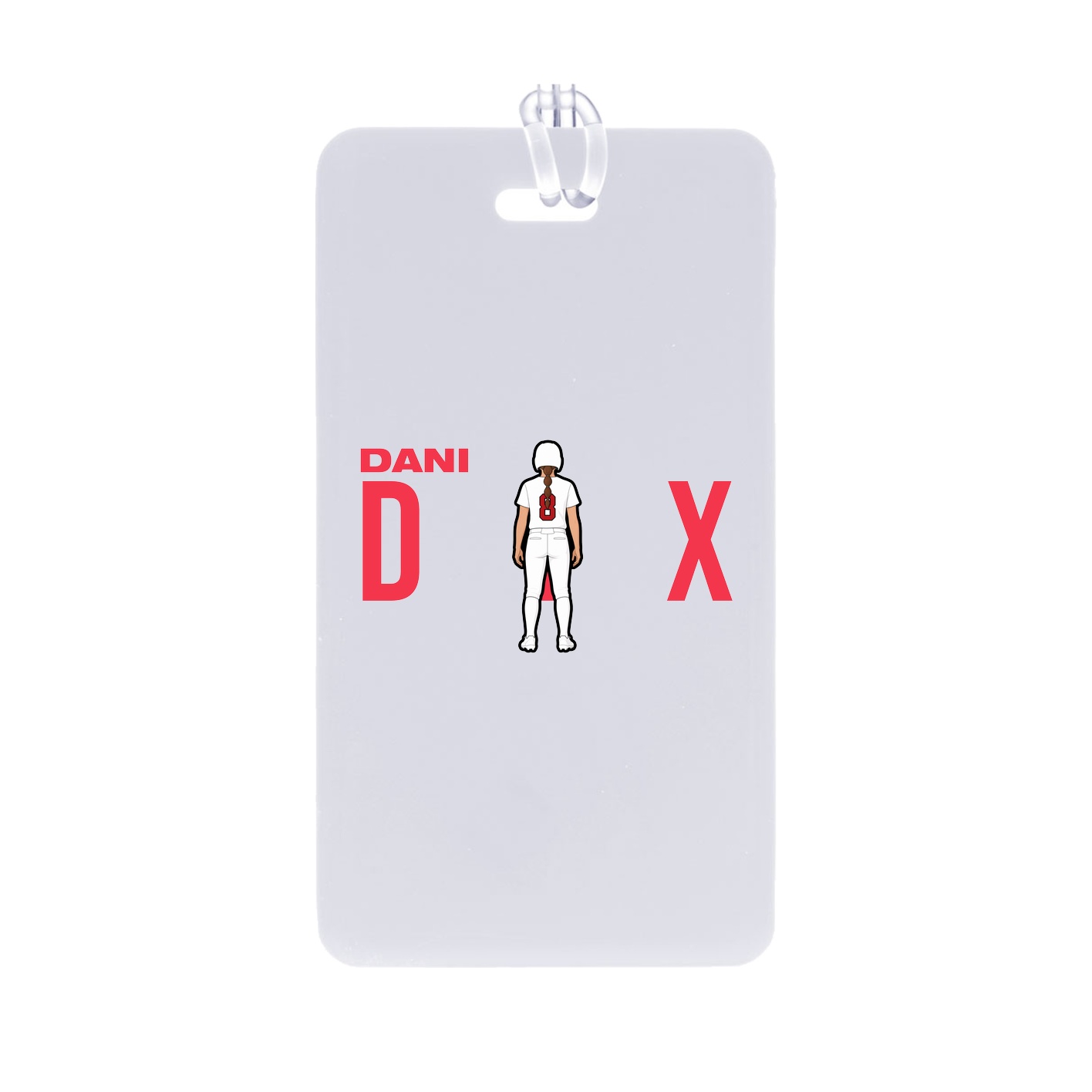 Bag Tag — Player Name in Classic