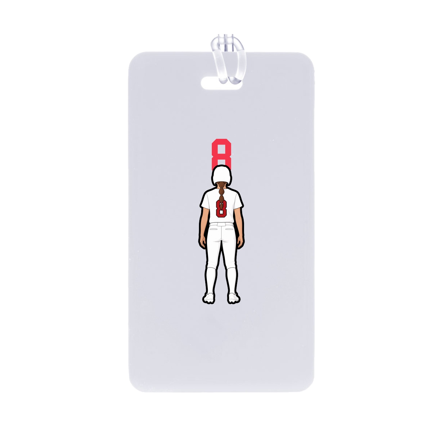 Bag Tag — Number Top in Classic