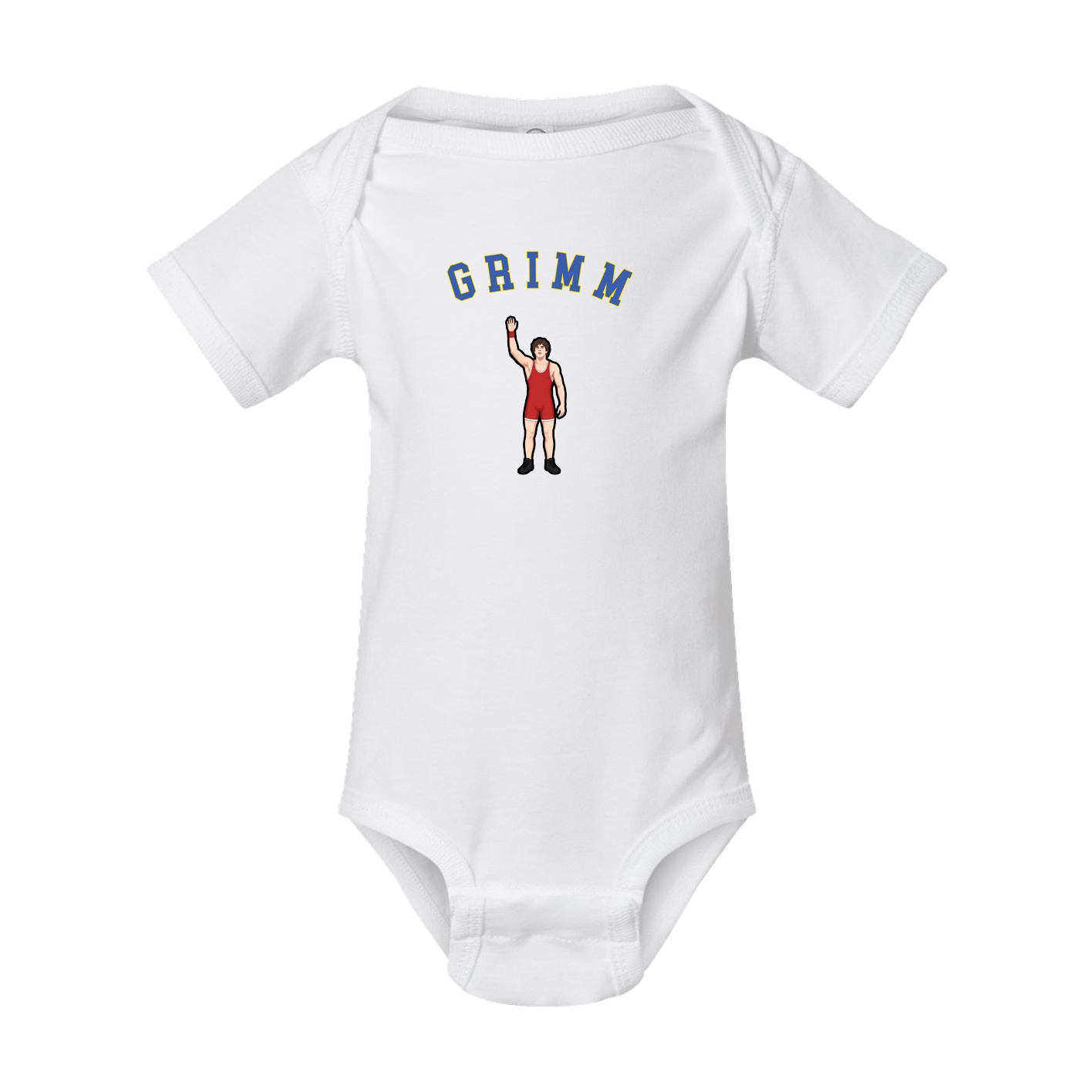 Baby Onesie — Shirsey Arch in White
