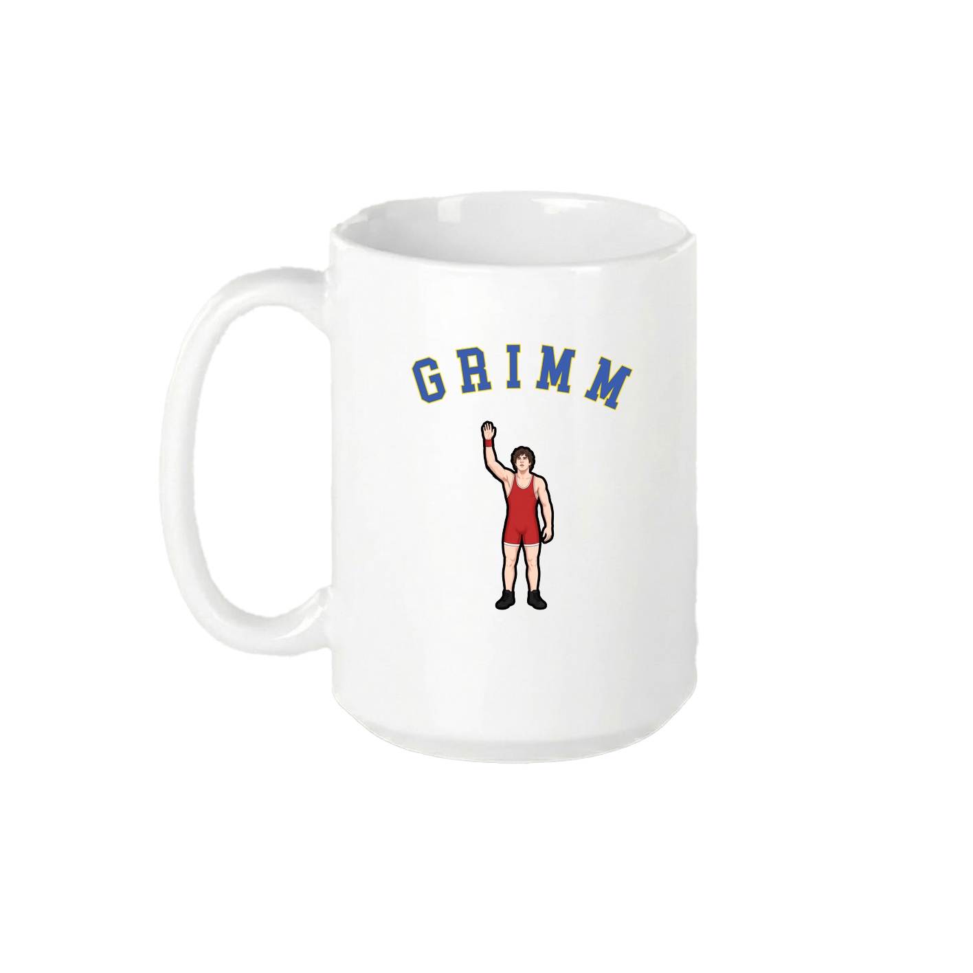 15oz Coffee Mug — Shirsey Arch in White