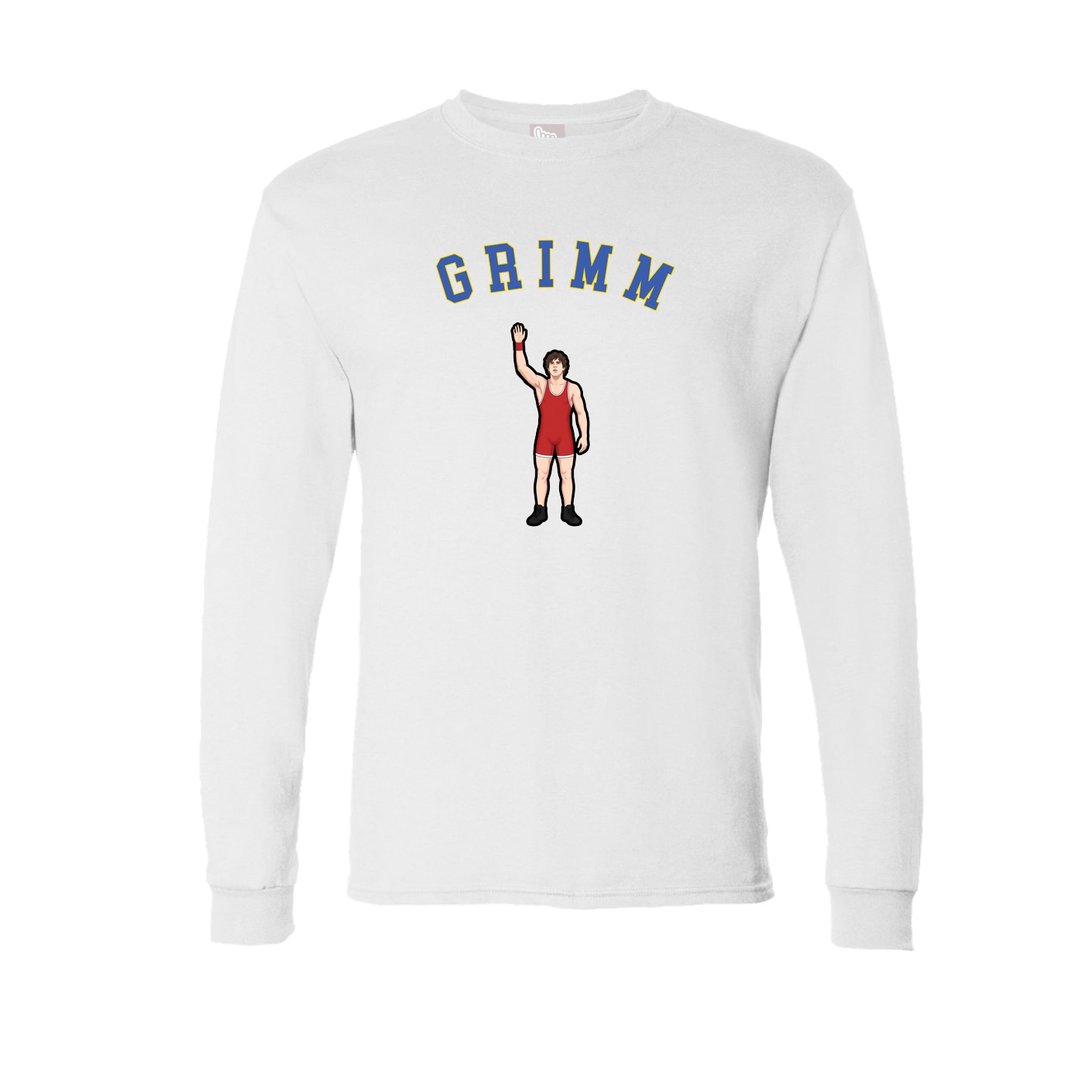 Long Sleeve Tee — Shirsey Arch in White
