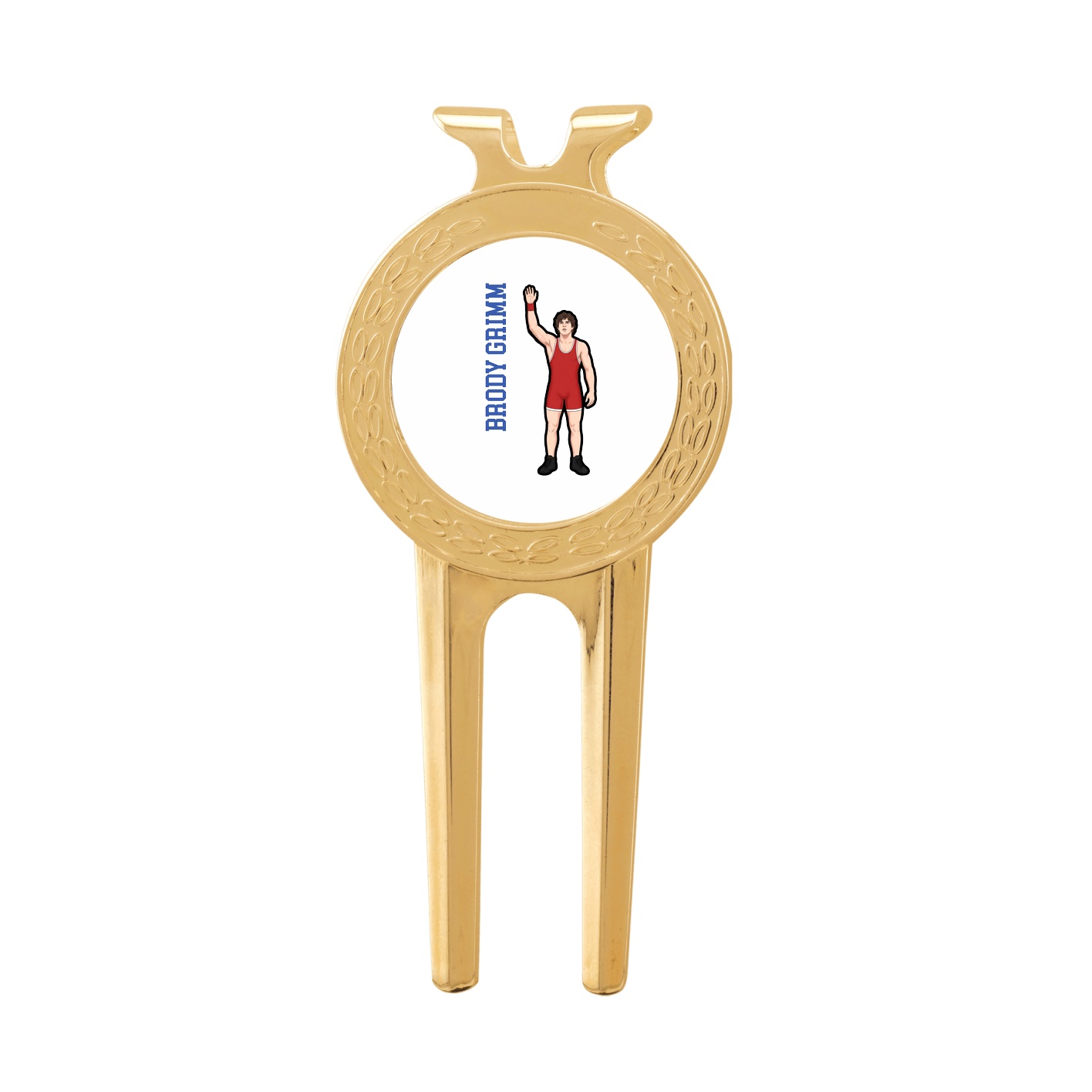 Divot Tool with Ball Marker — Name Vertical in Classic