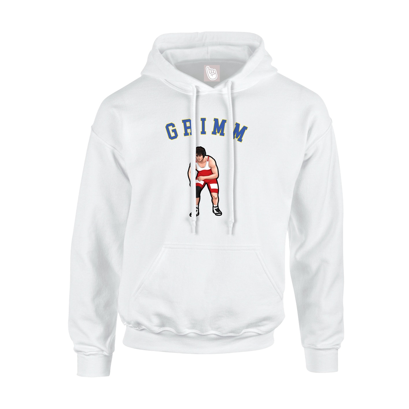 Hoodie — Shirsey Arch in White