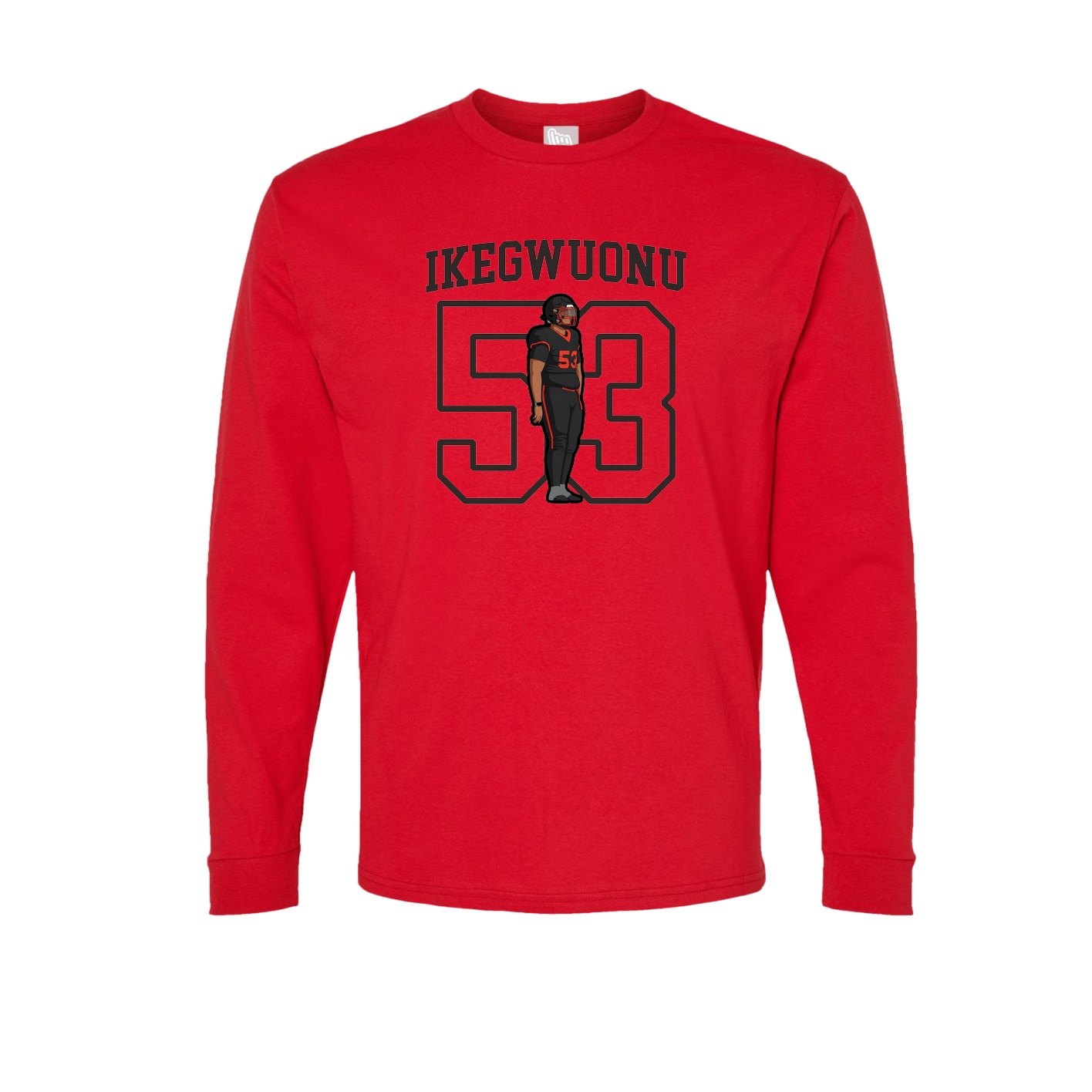 Long Sleeve Tee — Shirsey in Red