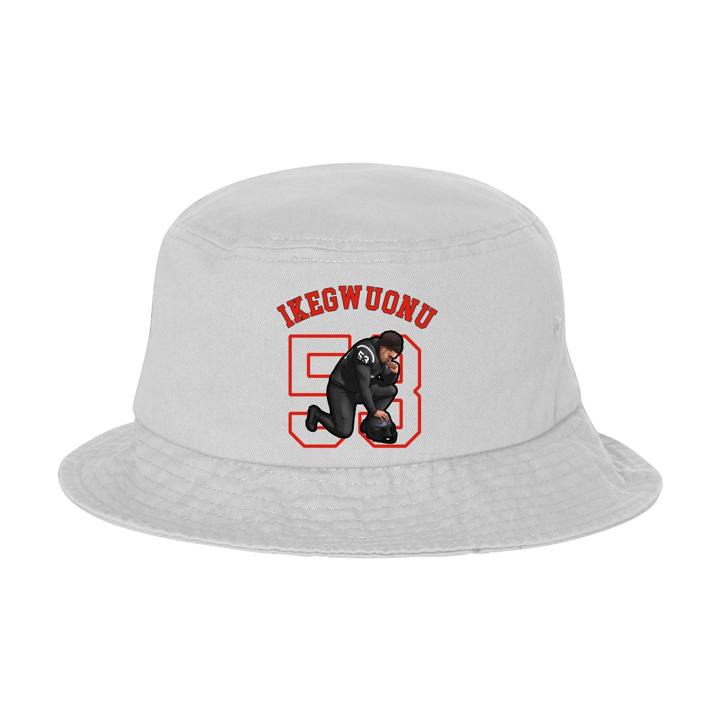 Bucket Cap — Shirsey Arch in White