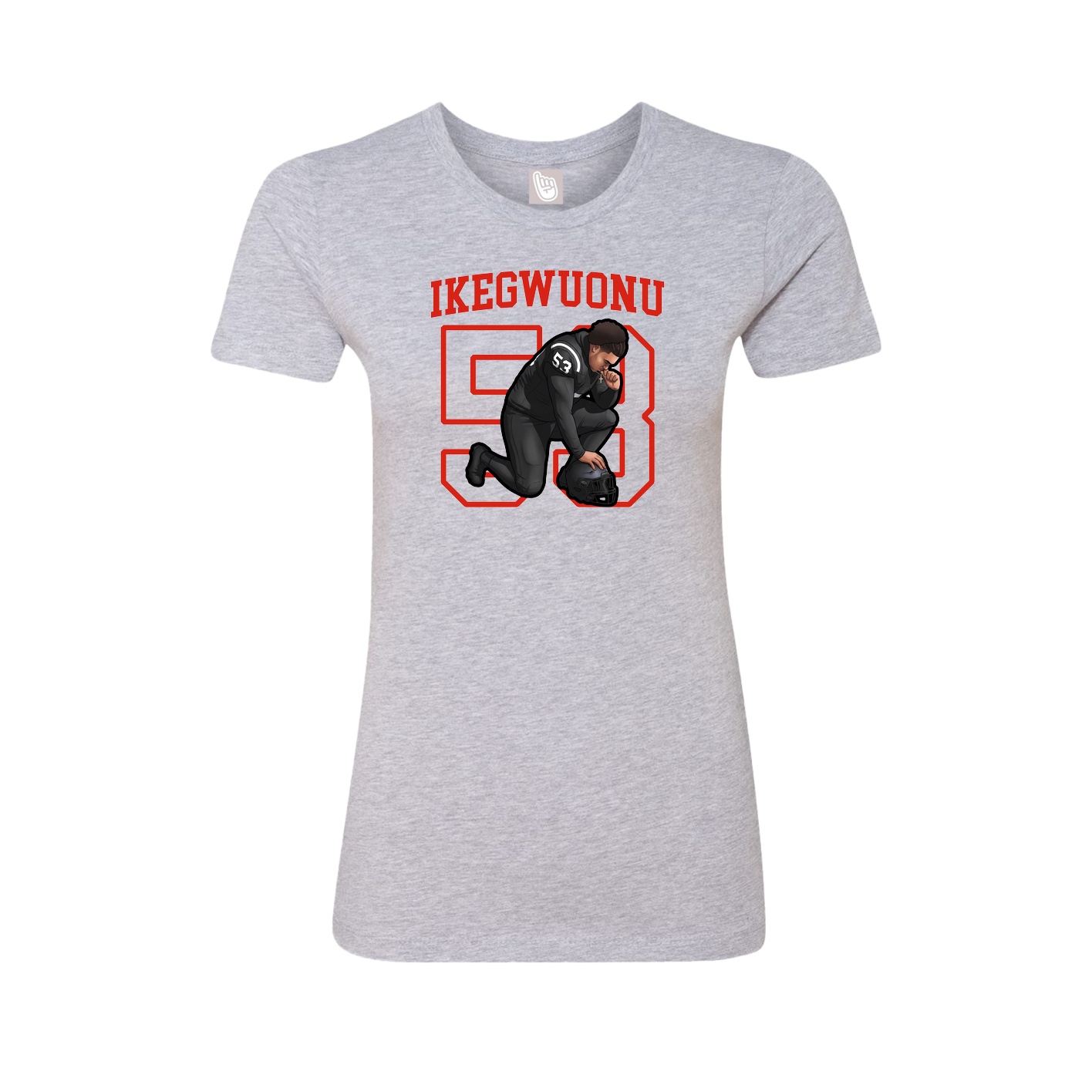 Womens Tee — Shirsey in Grey