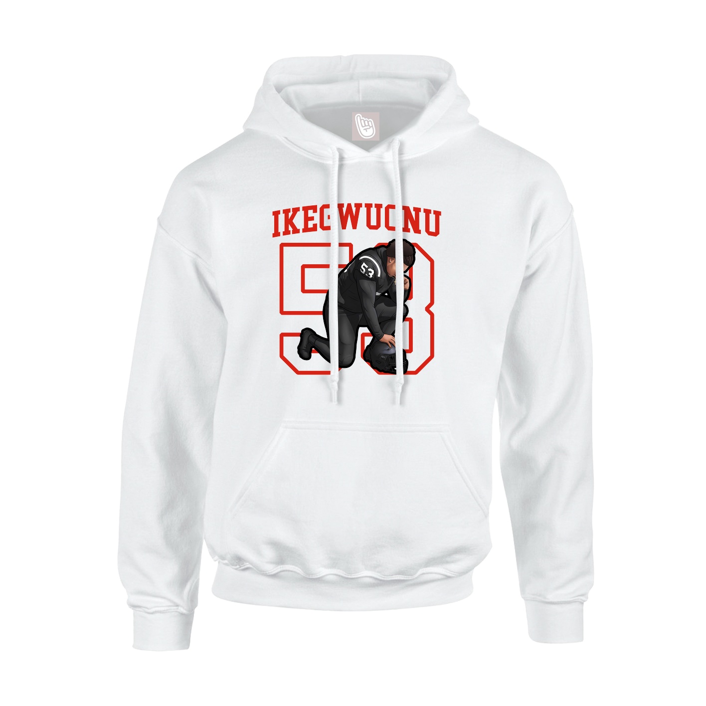Youth Hoodie — Shirsey in White