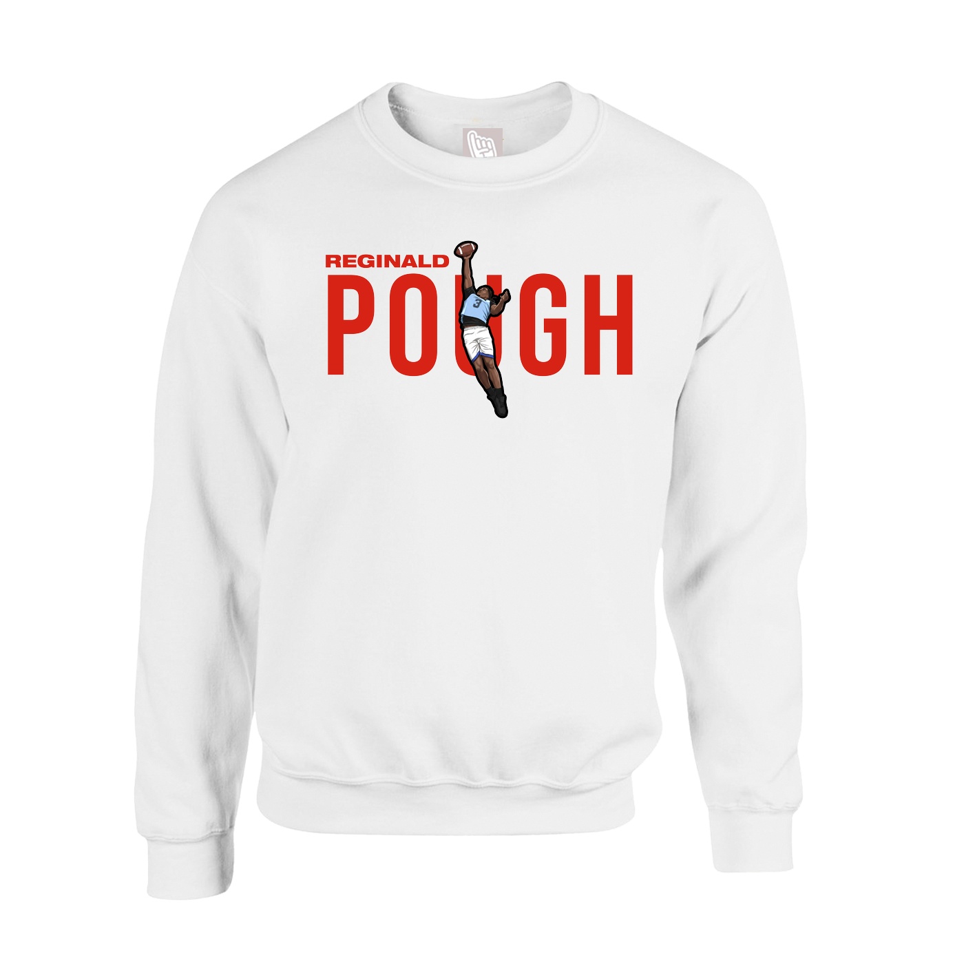 Fleece Crew — Player Name in White