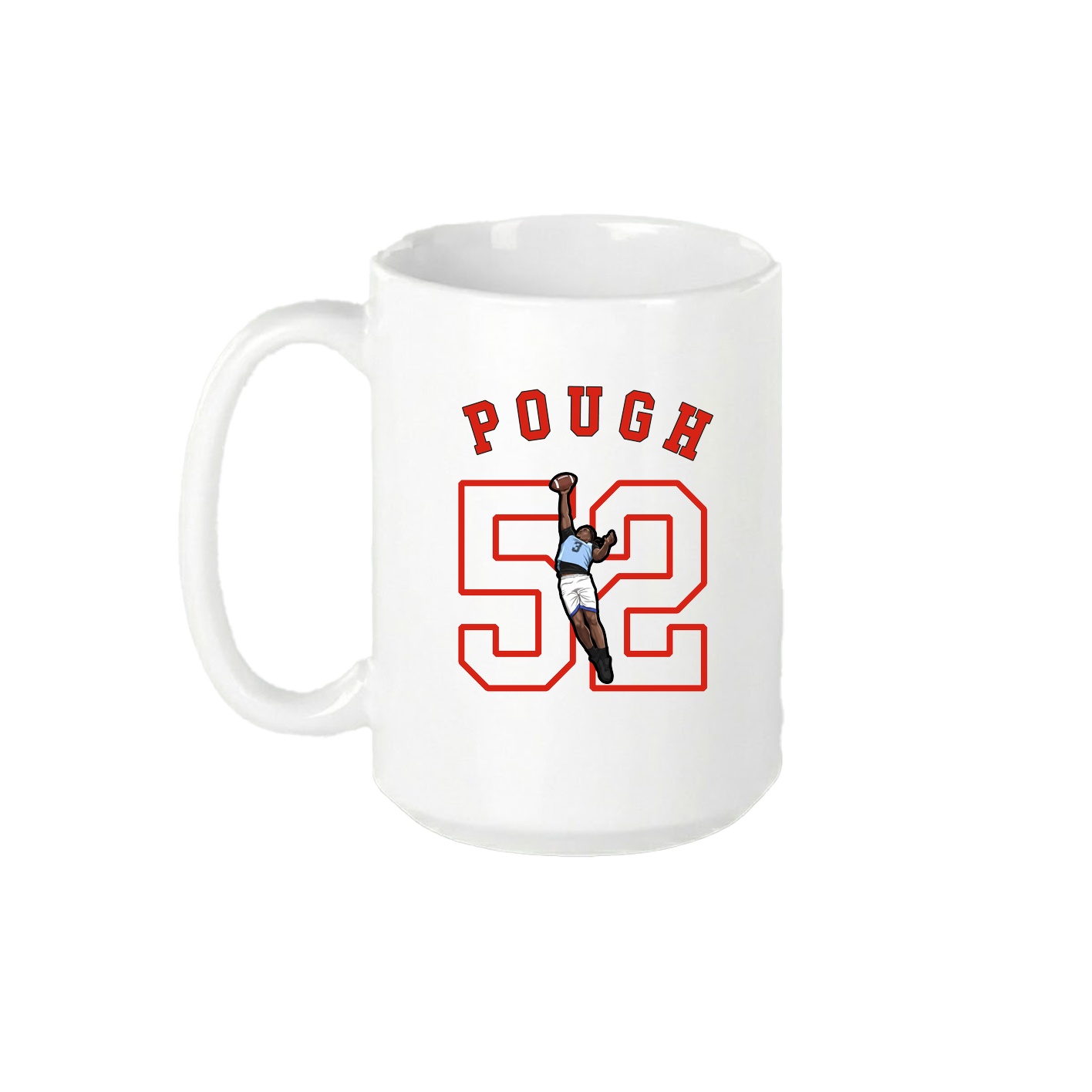 15oz Coffee Mug — Shirsey Arch in White